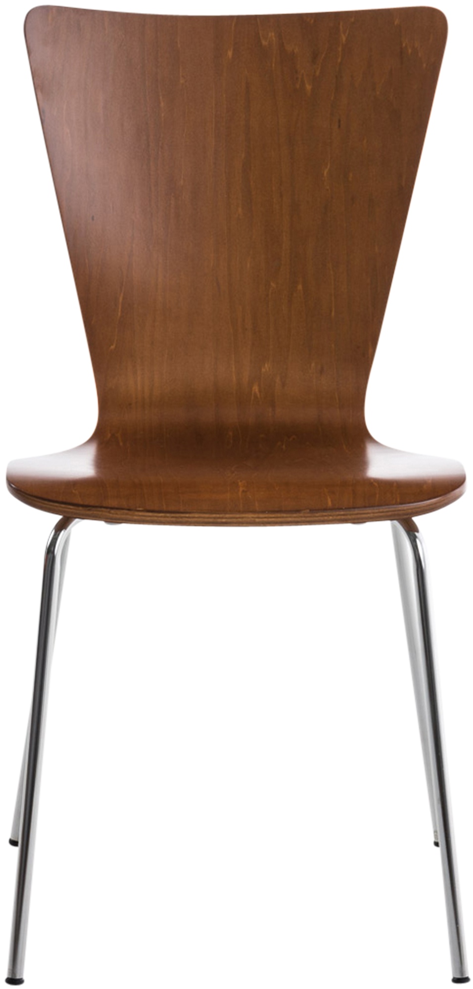 Silla Apilable Aaron Marrón