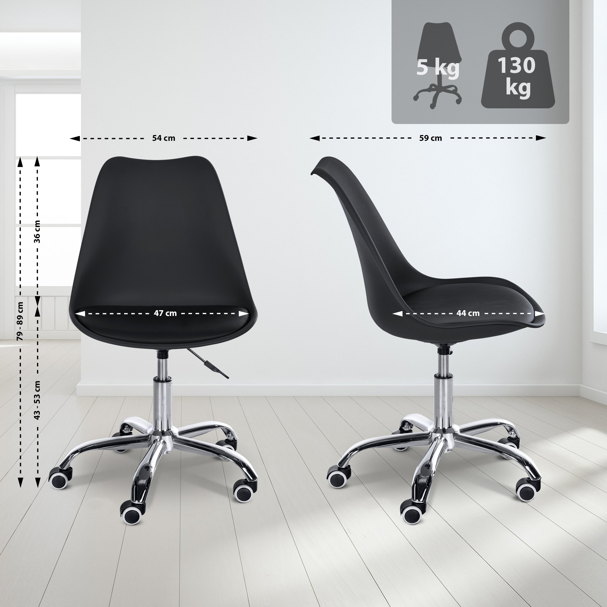 Taburete de trabajo Laflin