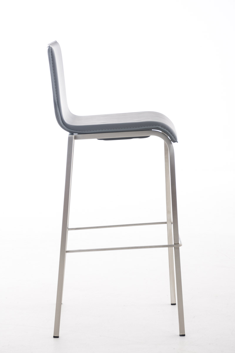 Taburete Avola con Base de Acero Inoxidable