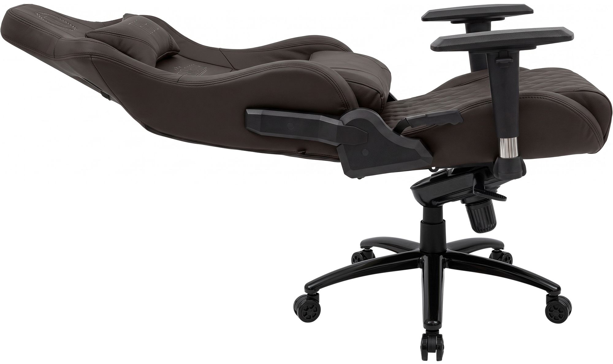 Silla de oficina Keren de cuero genuino