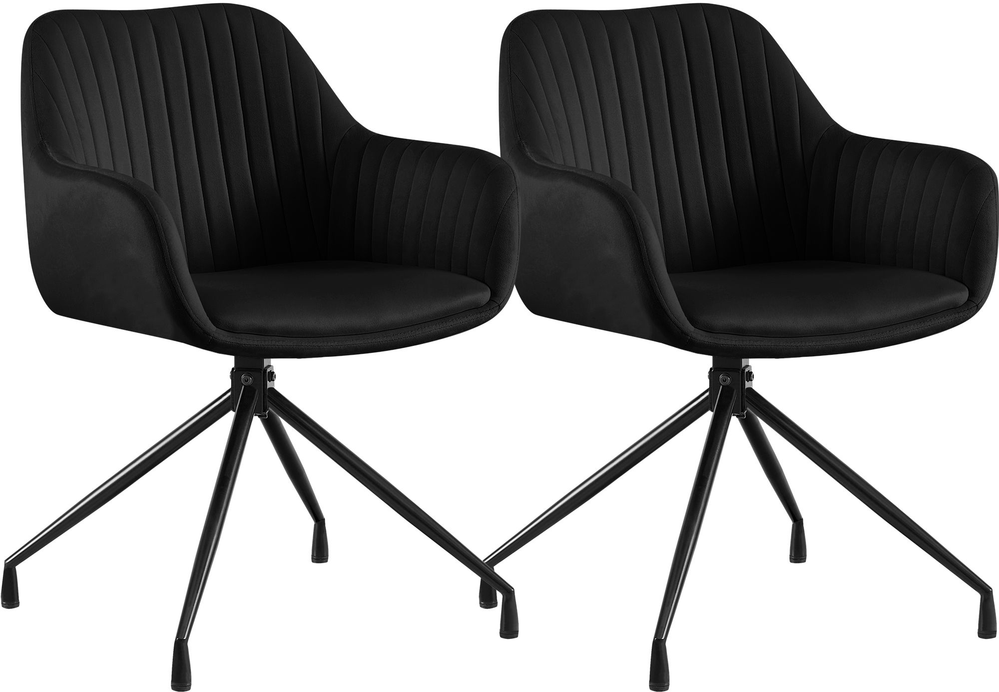 Juego de 2 sillas de comedor Novanis