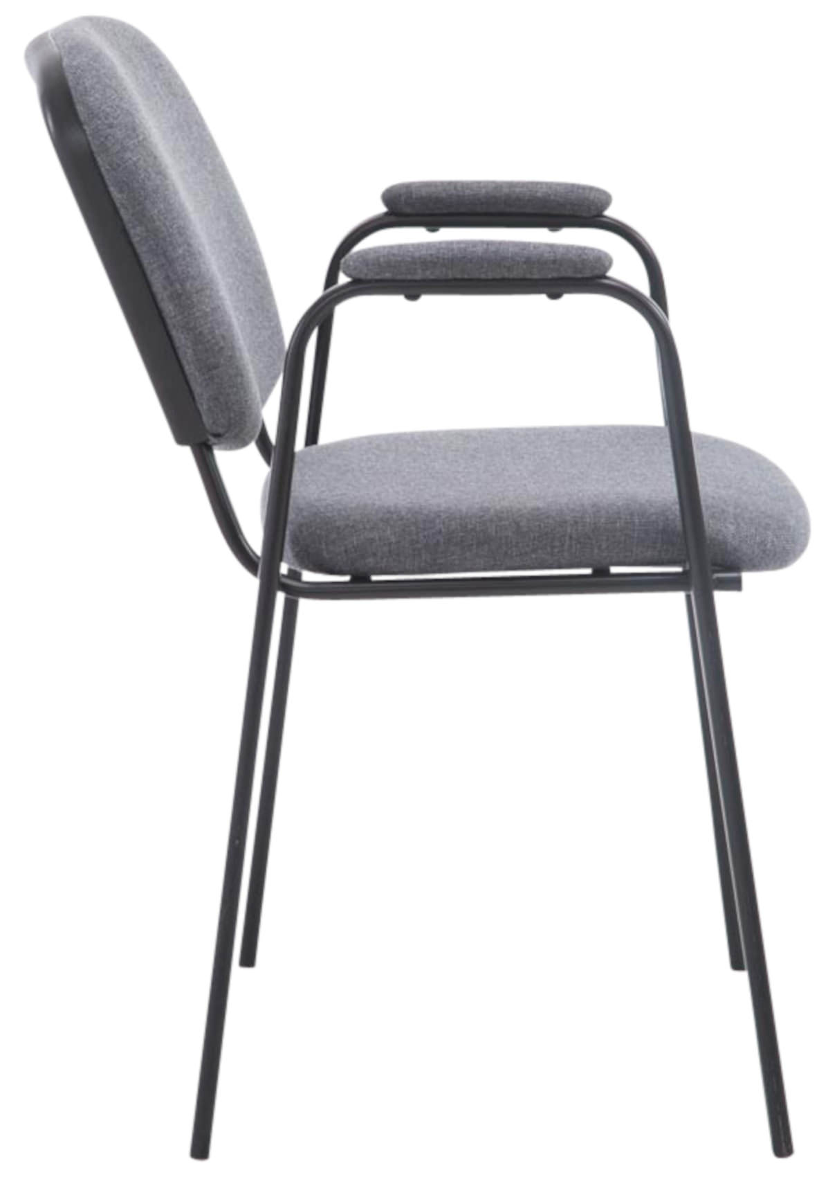 Set de 4 Sillas Apilables Ken Pro de Tela