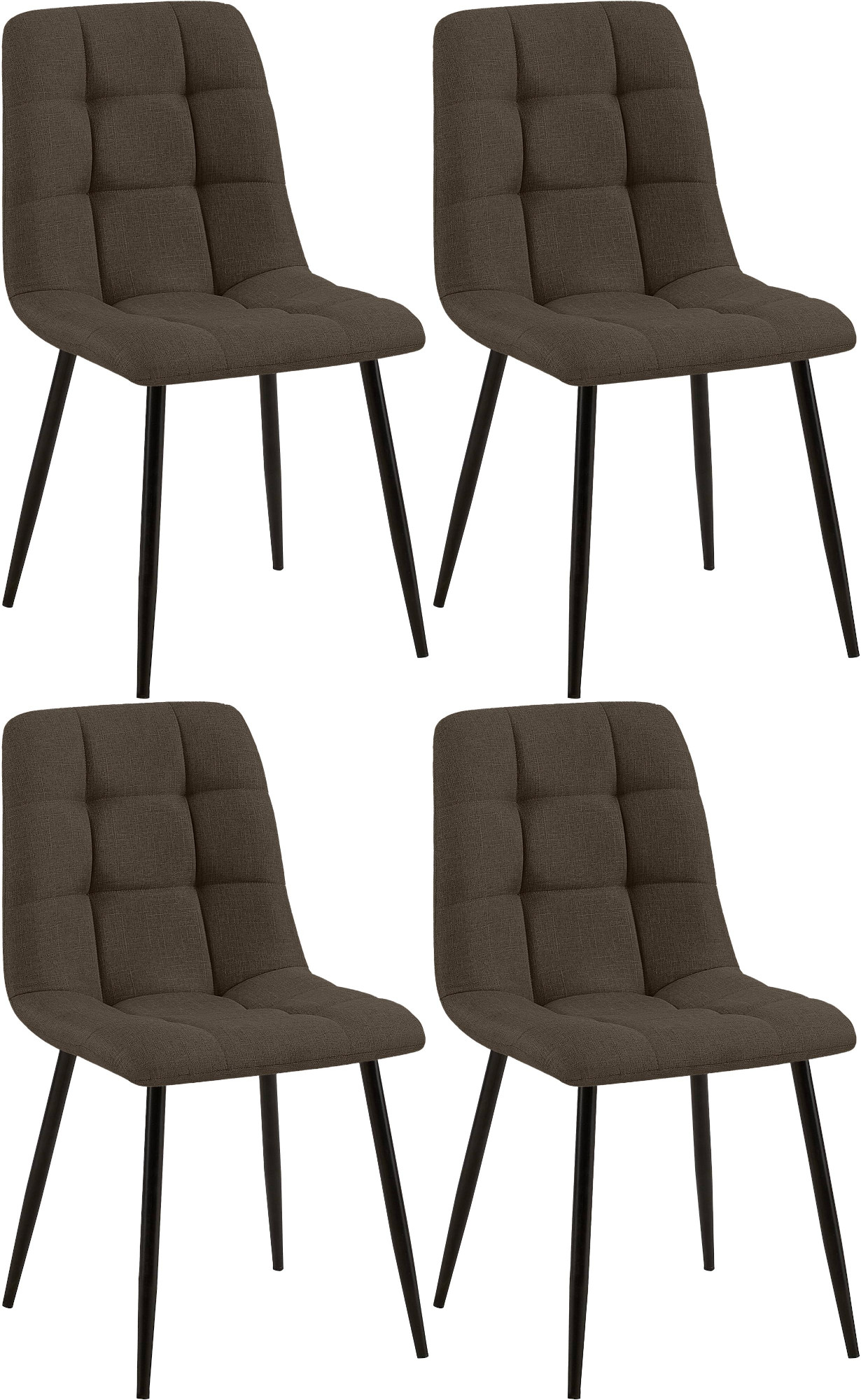 Lote de 4 sillas de comedor Tilde
