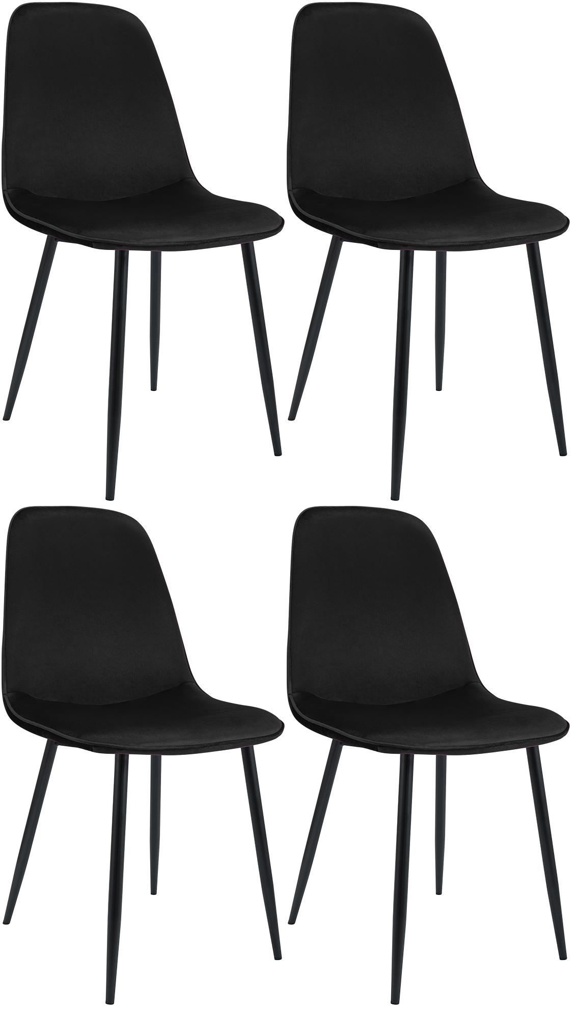 Set de 4 sillas de comedor Maryam