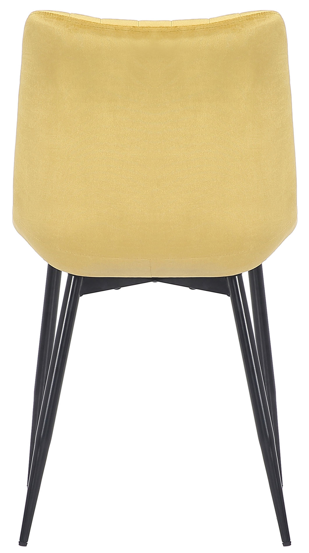 Set de 2 Sillas de comedor Rahden en terciopelo