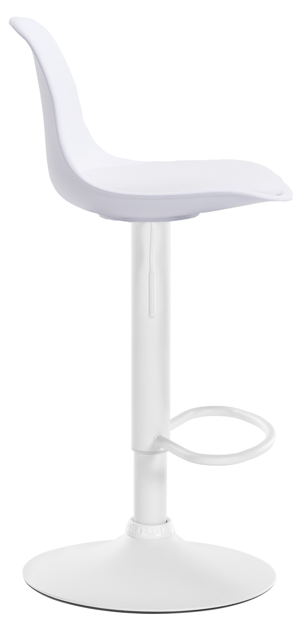 Taburete Kiel Estructura de Plástico & Asiento de Polipiel