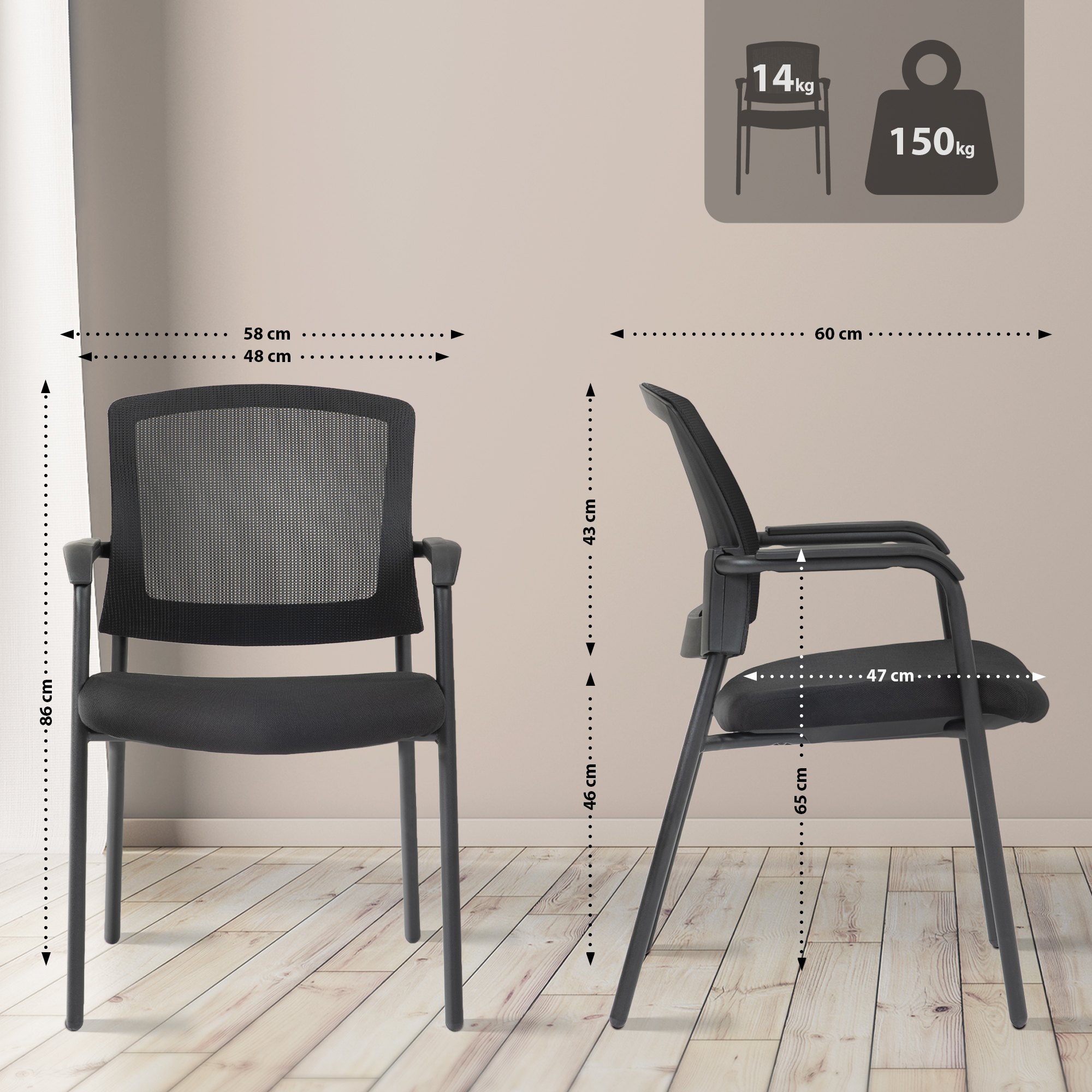 Silla apilable Volga