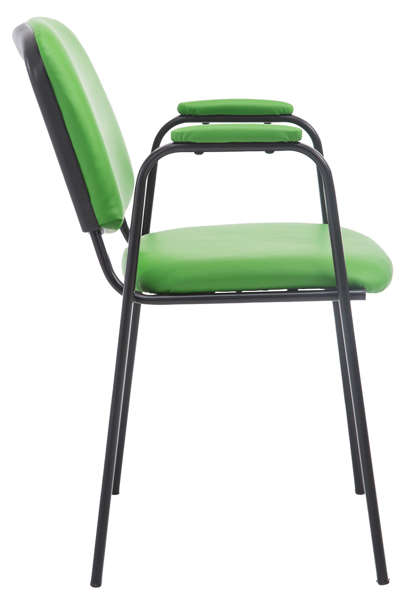 Silla apilable Ken Pro de polipiel