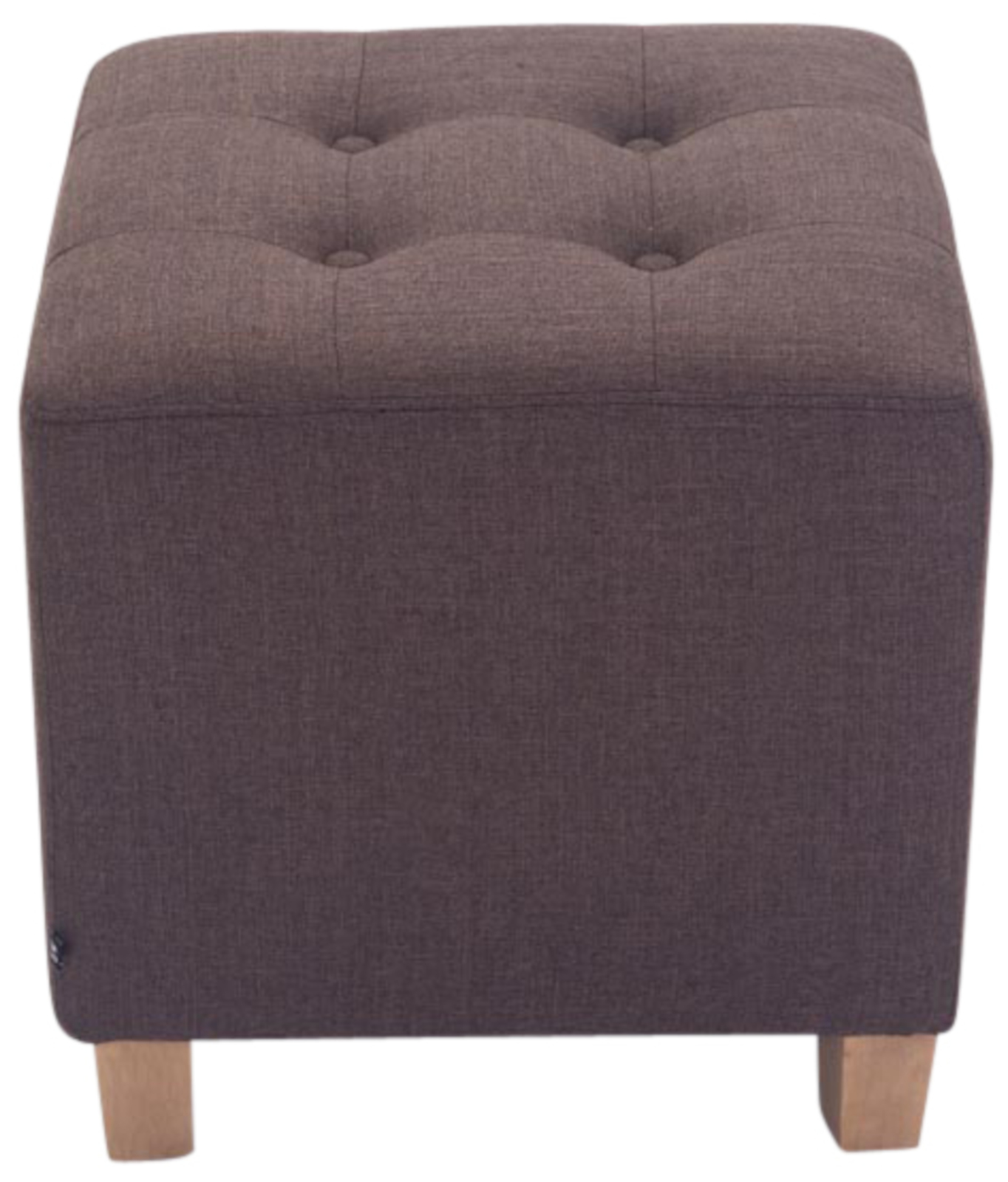 Set de 2 Taburetes Puff Pharao en tela