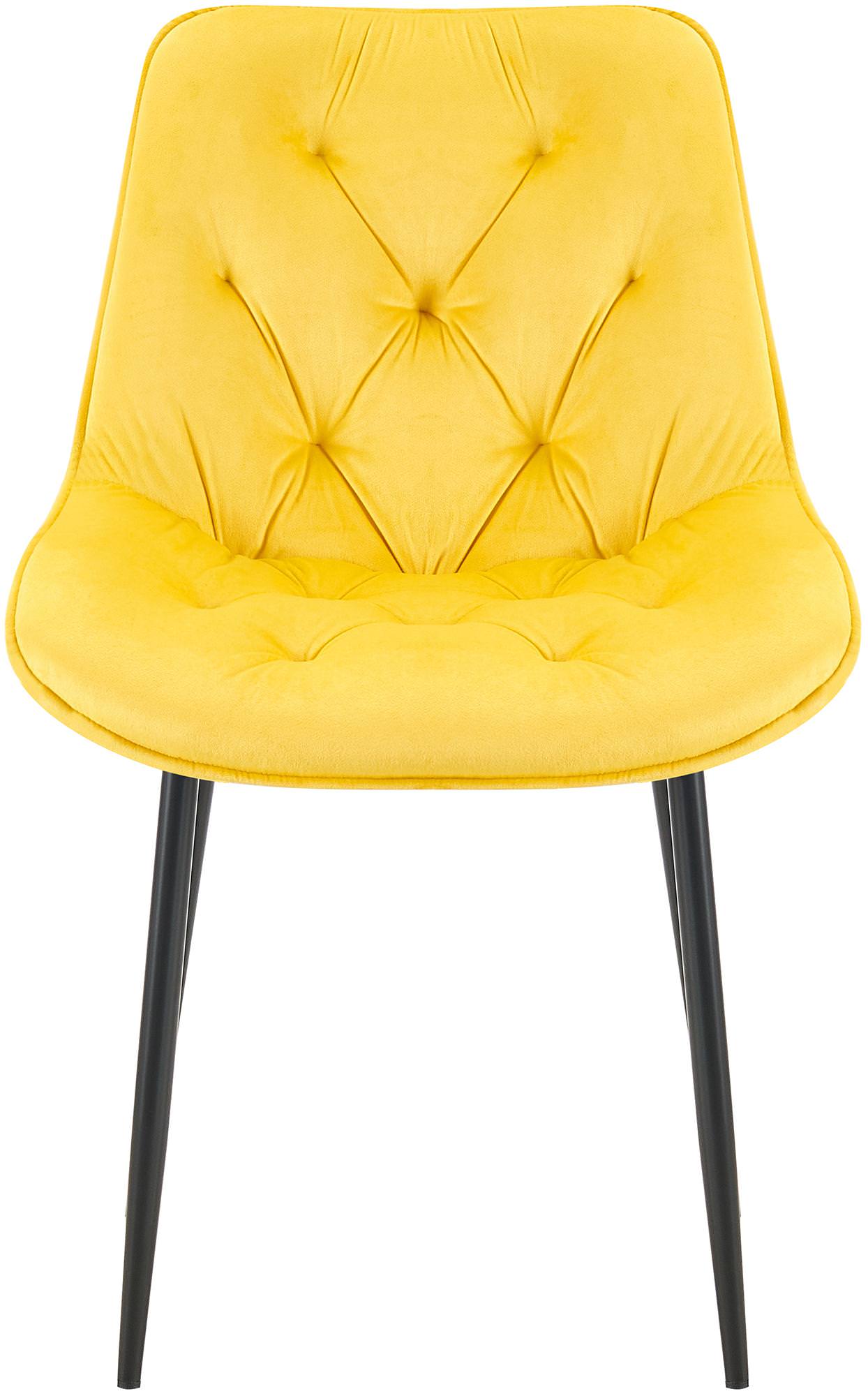 Silla de comedor Wallace de terciopelo