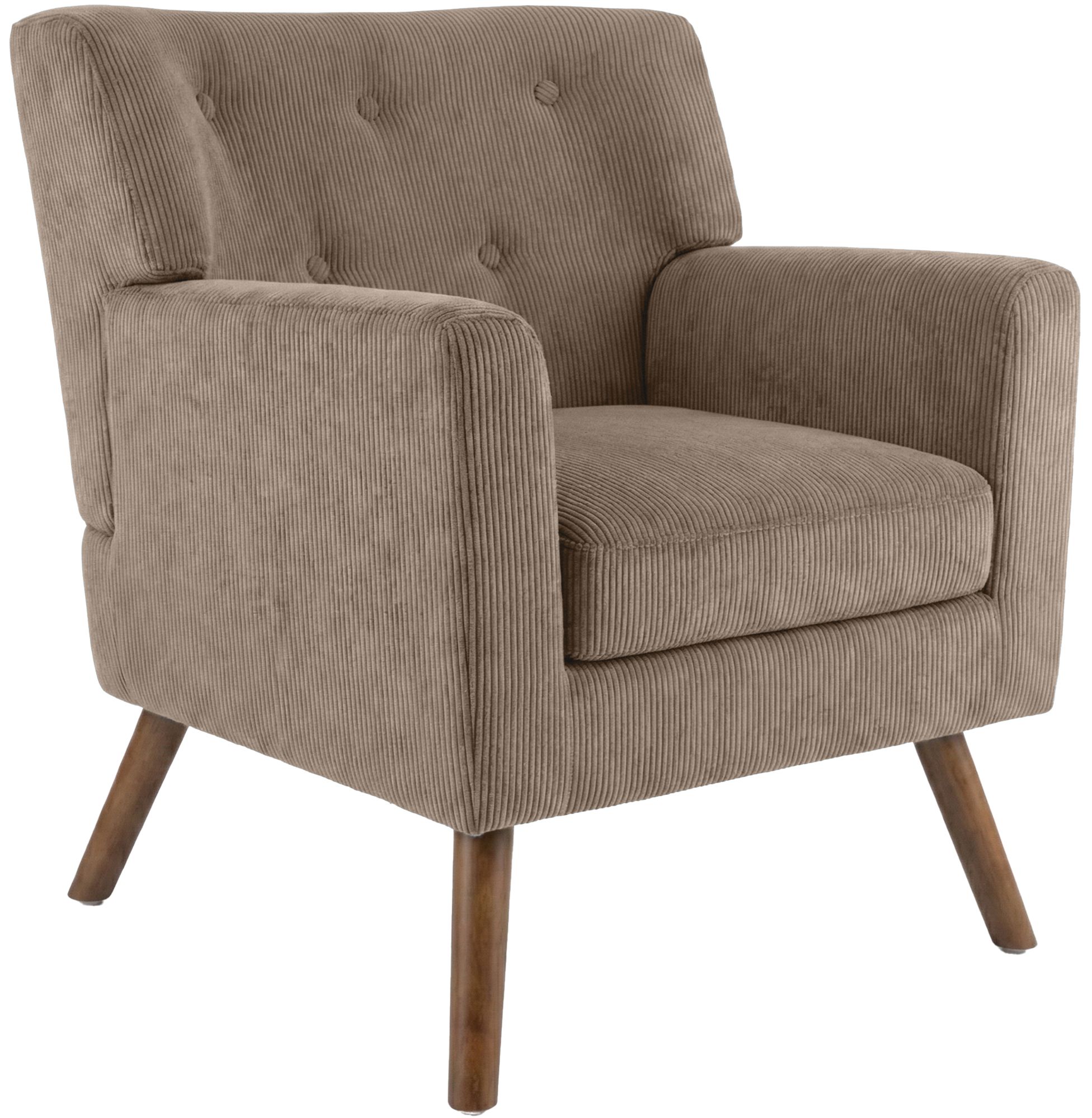 Sillon Kioni tapizado en pana