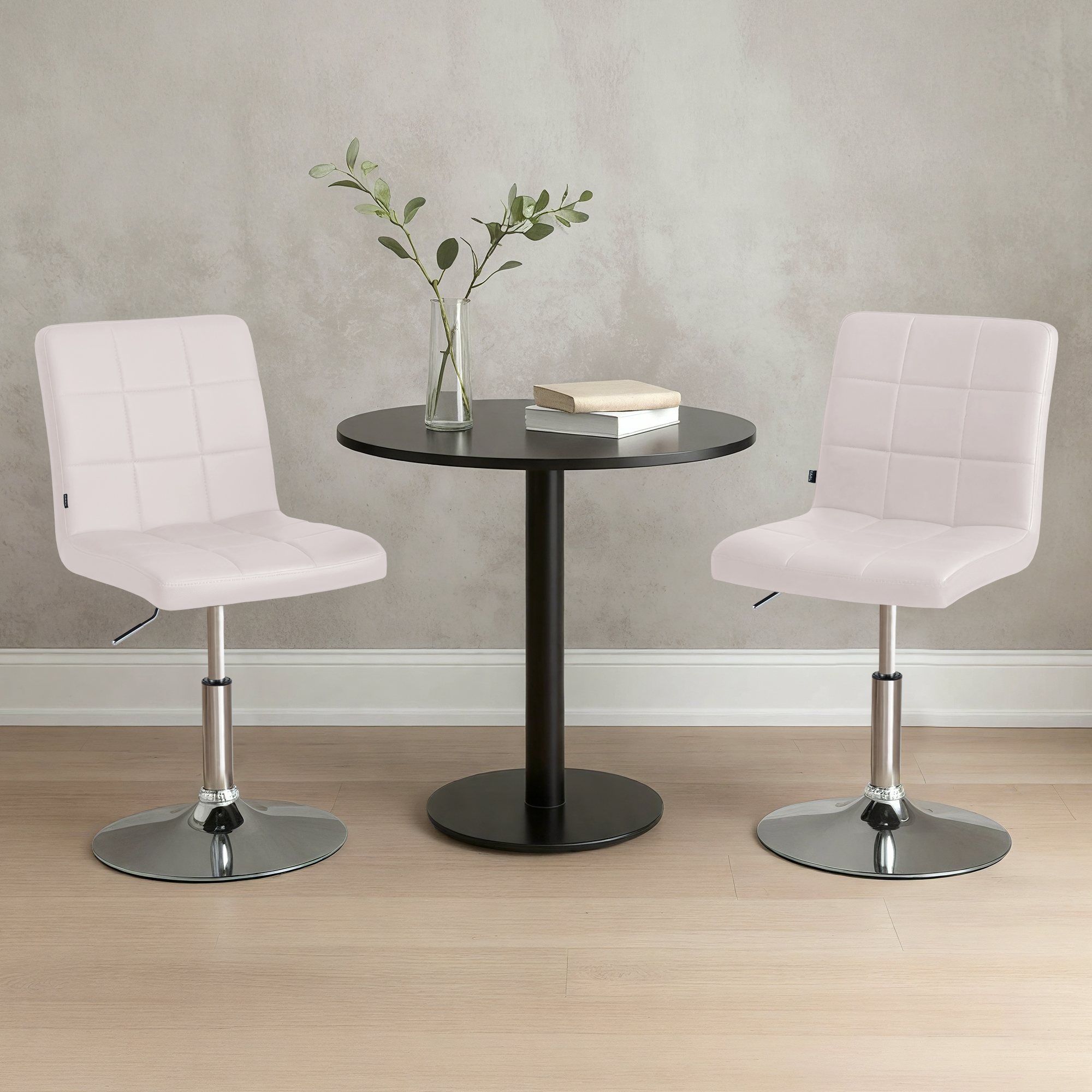 Silla de comedor Ricky cuero sintético)