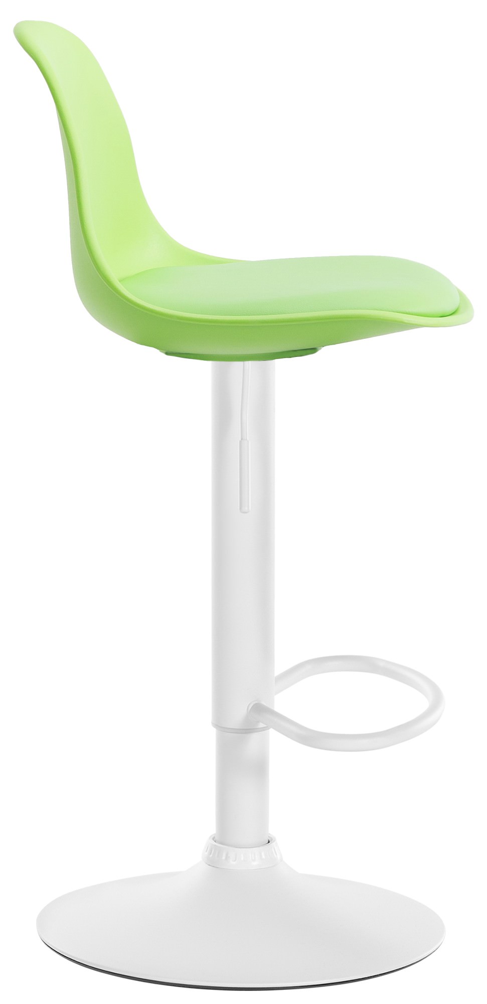 Taburete Kiel Estructura de Plástico & Asiento de Polipiel