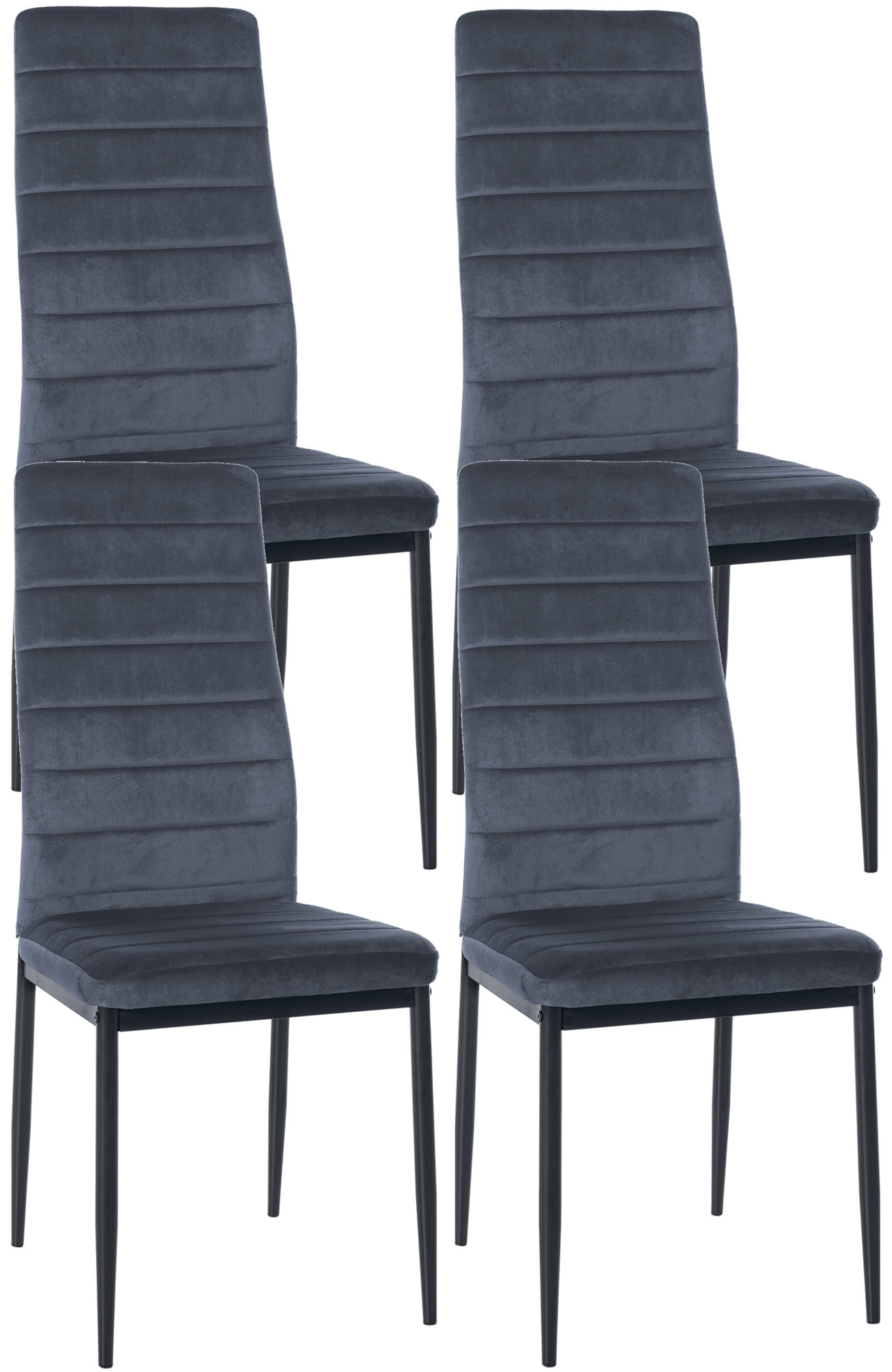 Juego de 4 sillas de comedor Mayfair
