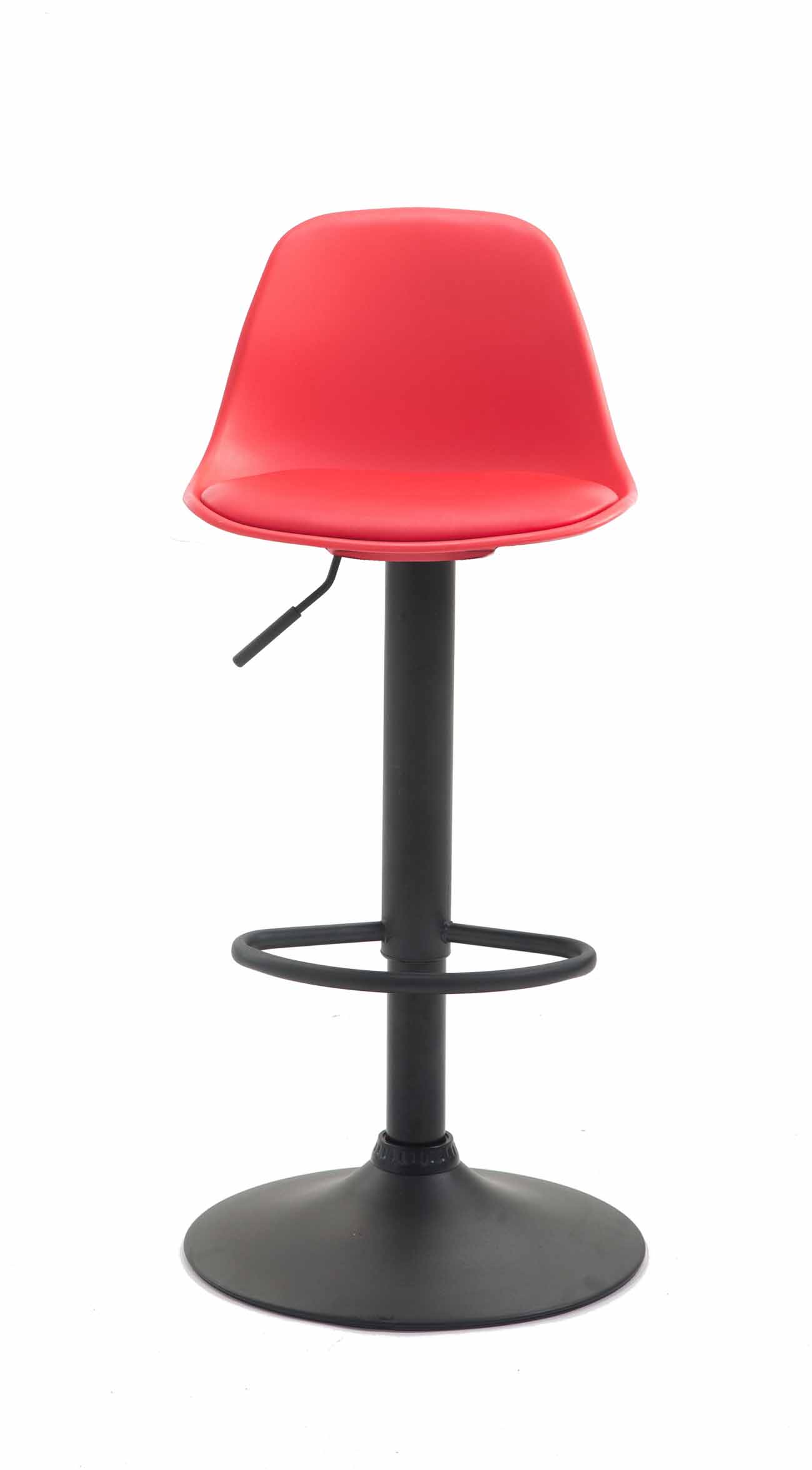Taburete Kiel Estructura de Plástico & Asiento de Polipiel