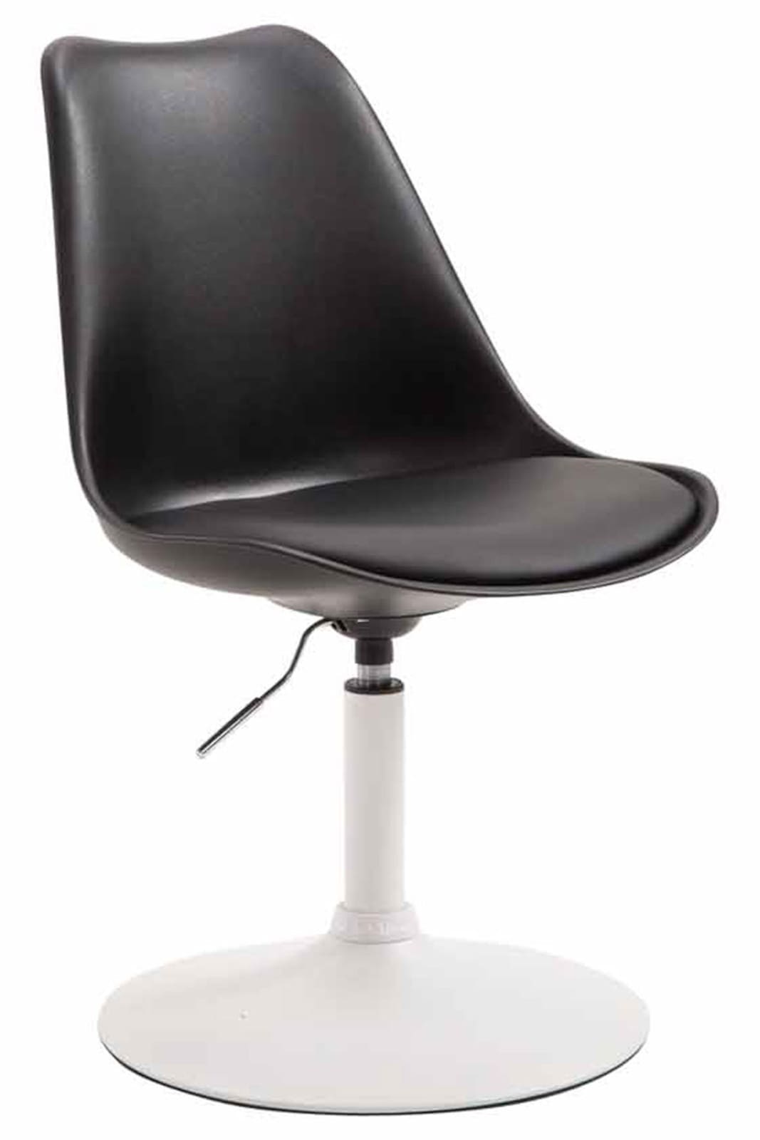 Set de 4 sillas de comedor Maverick con pie de trompeta