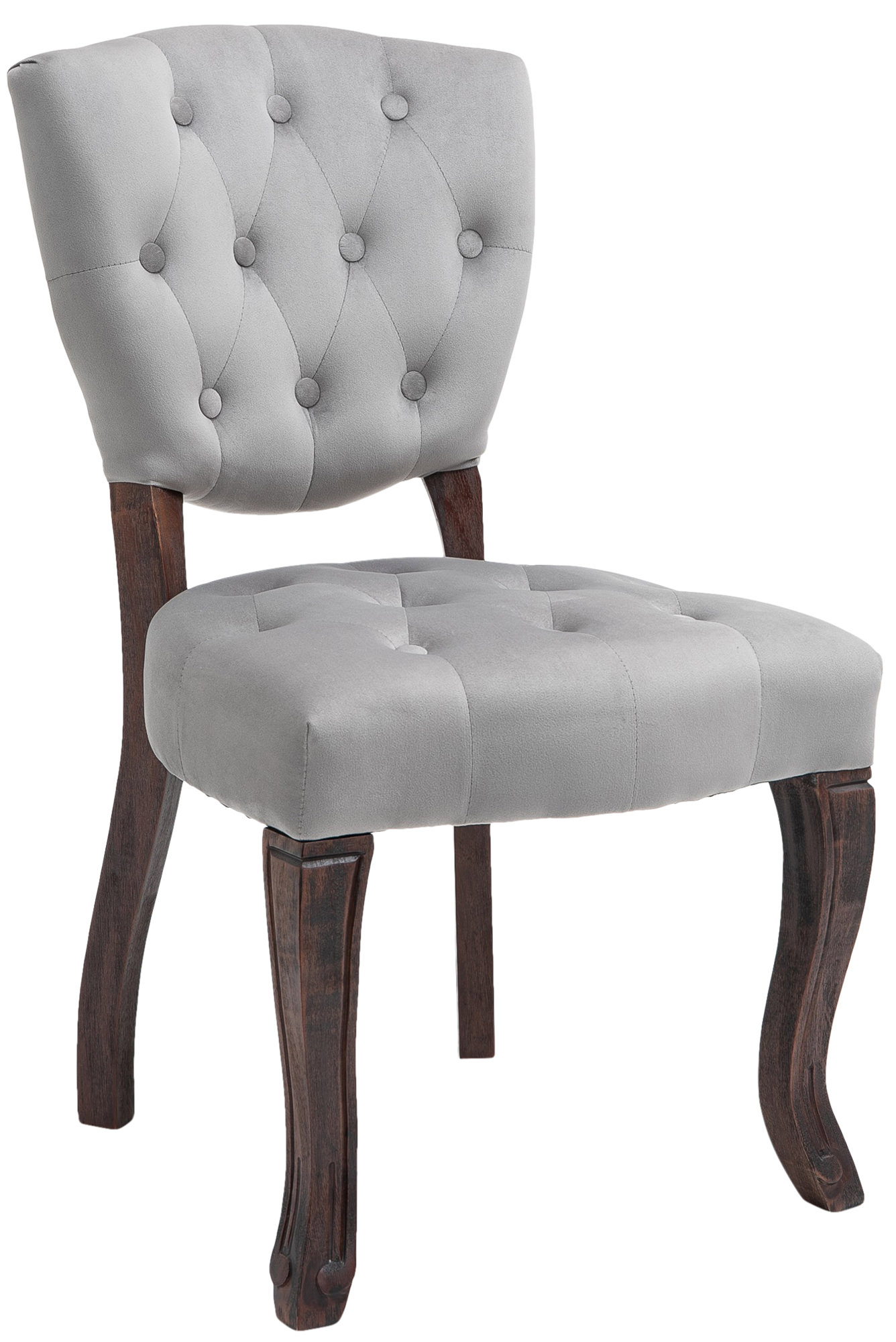 Silla De Comedor Elysa En Terciopelo