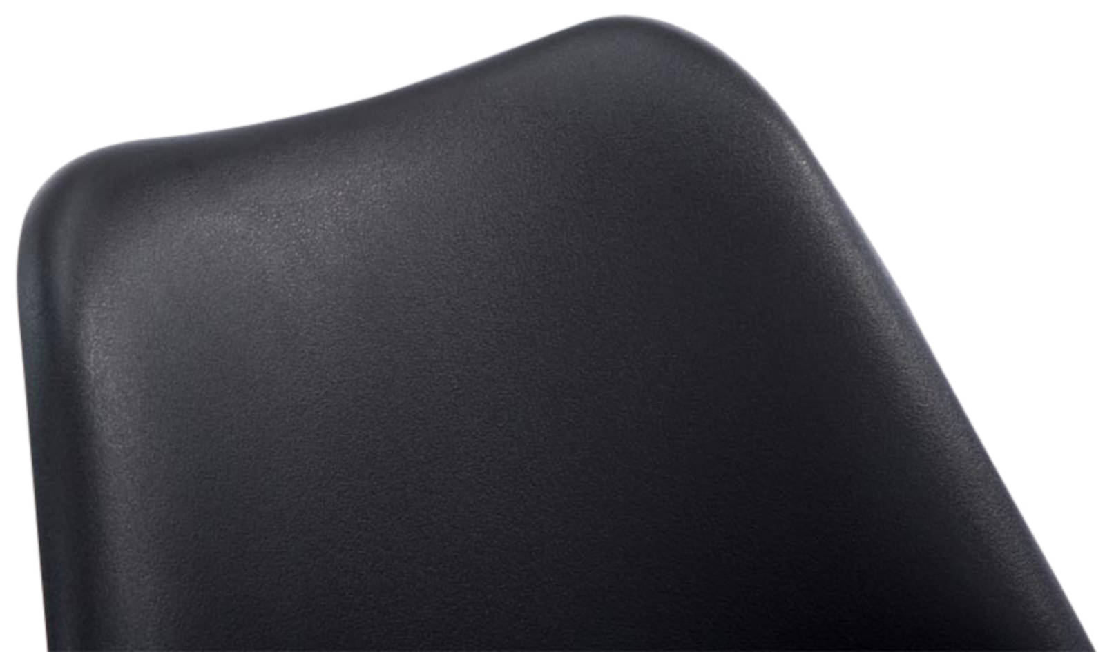 Set de 4 sillas de comedor Borneo en polipiel