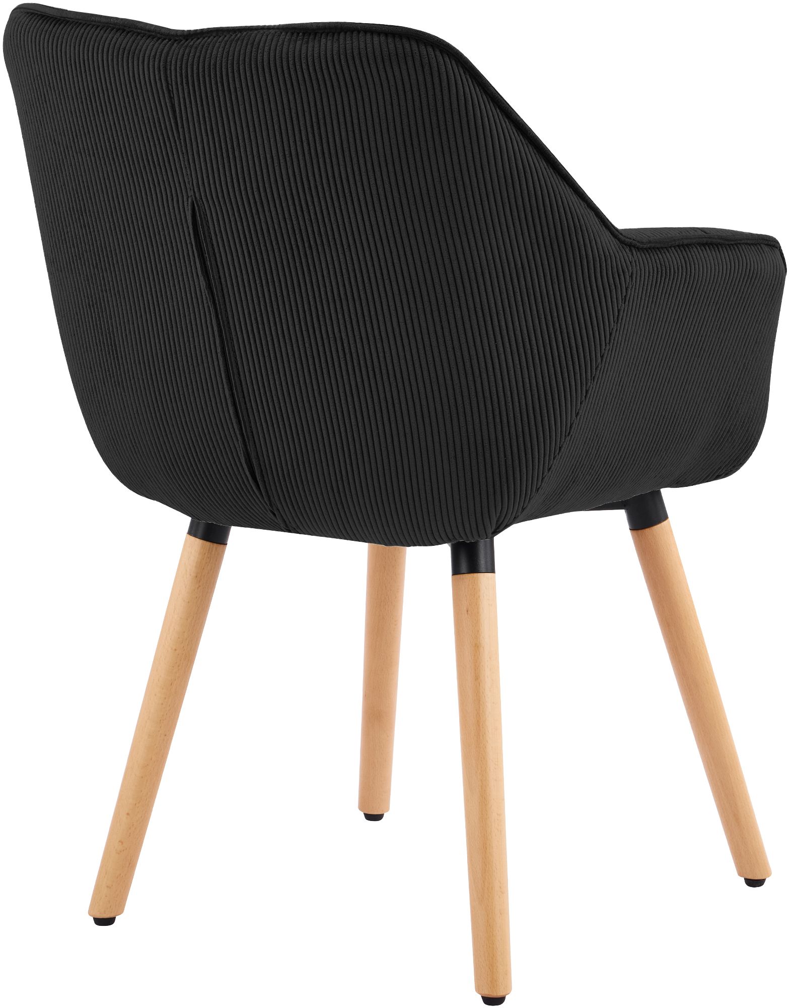 Silla de comedor Milford de pana: comodidad elegante y diseño moderno para tu hogar