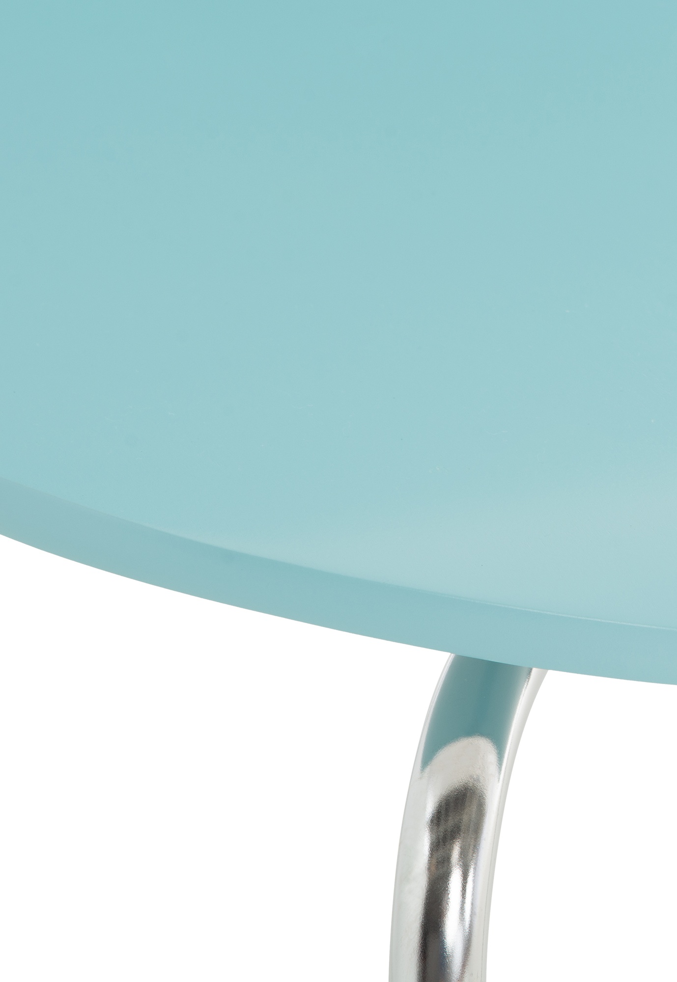 Silla De Comedor Apilable Diego Azul claro