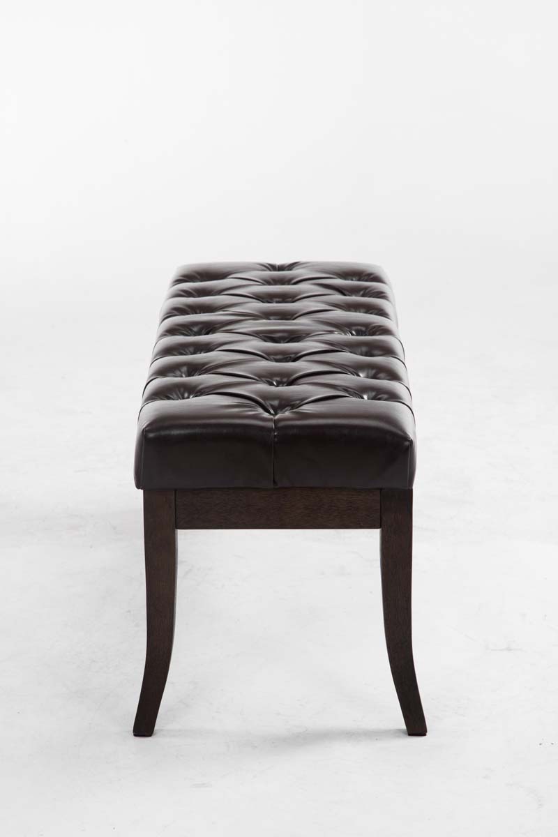 Taburete Recibidor Ramses En Madera Oscura