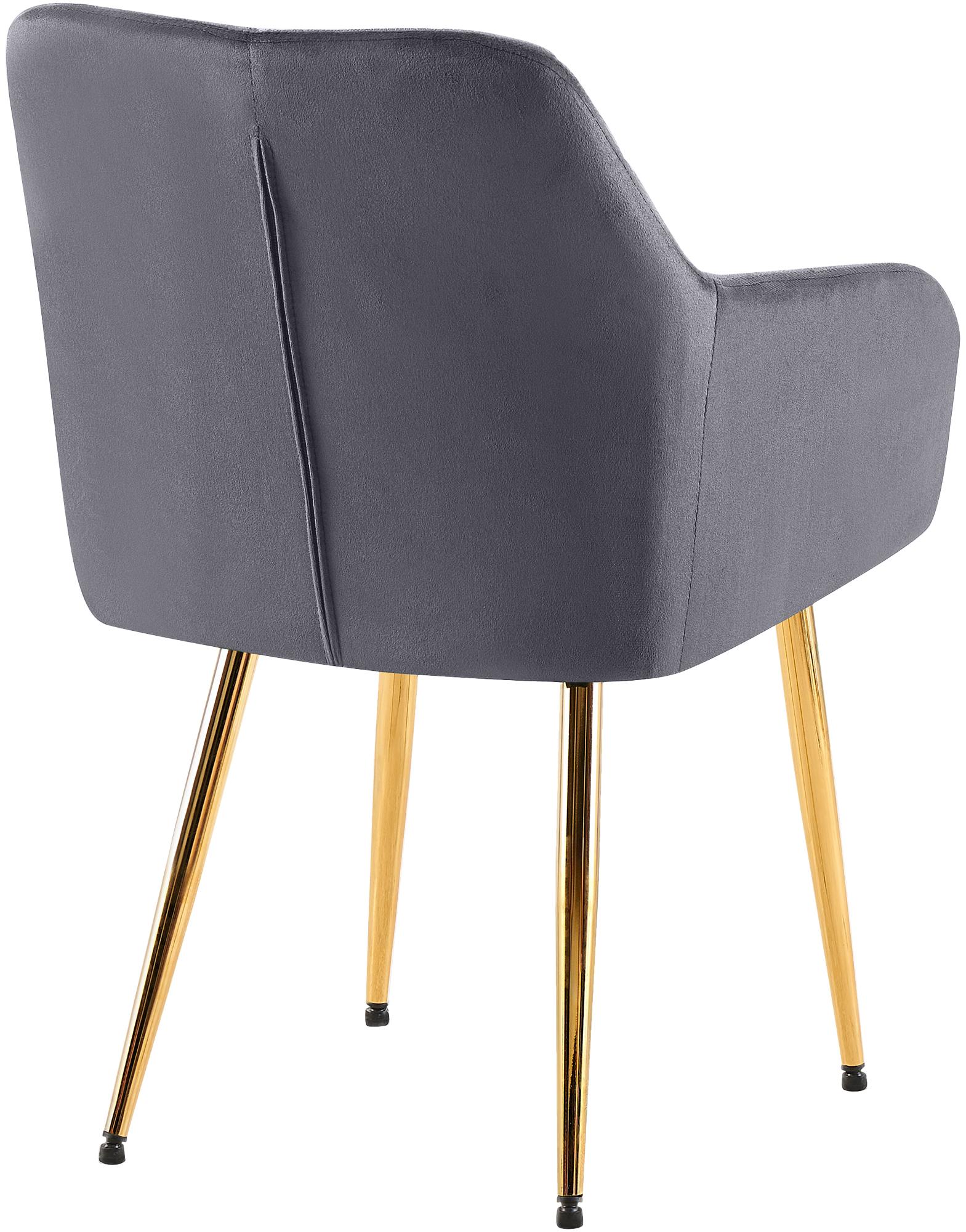Silla de comedor Monett terciopelo