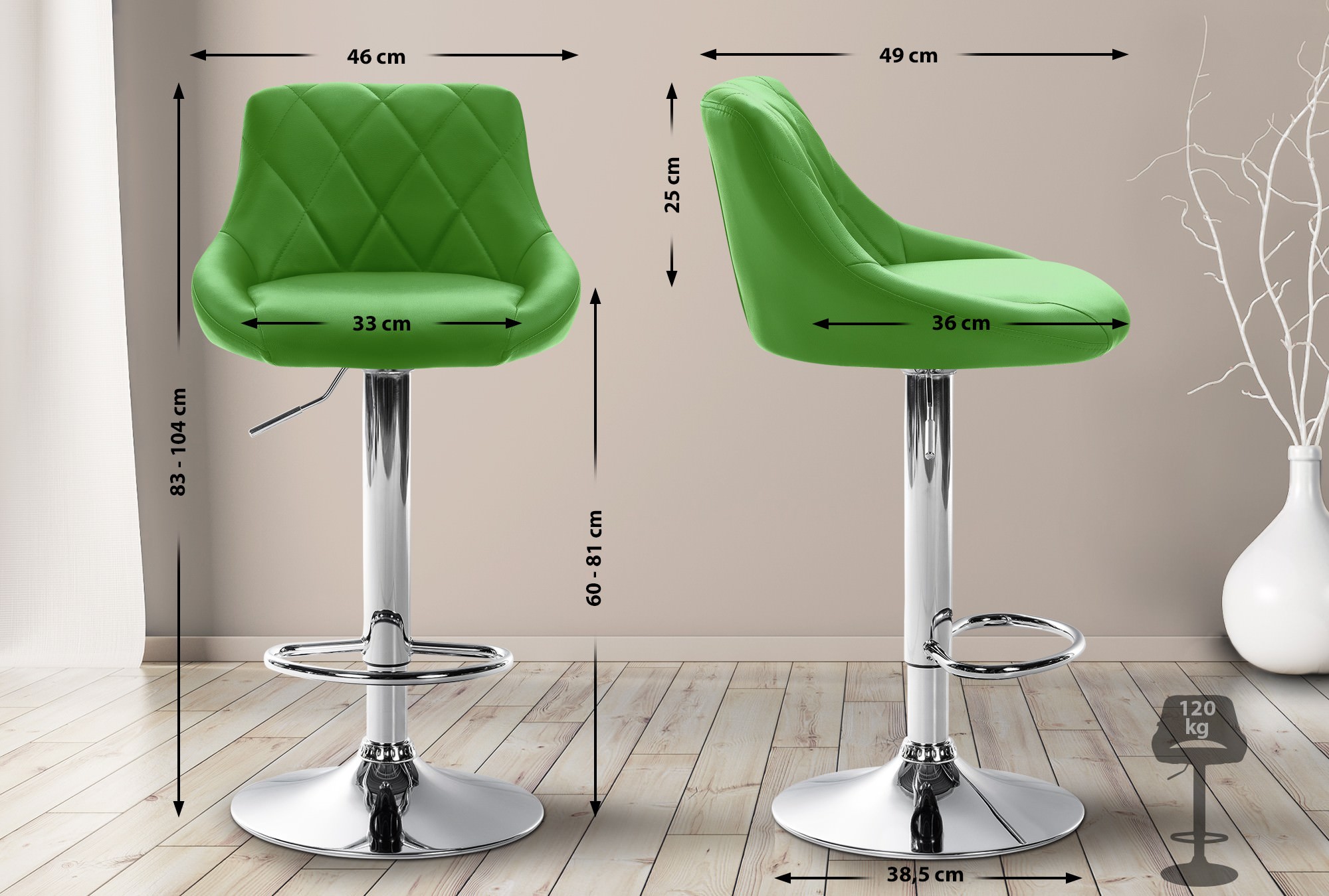 Taburete De Bar Lazio