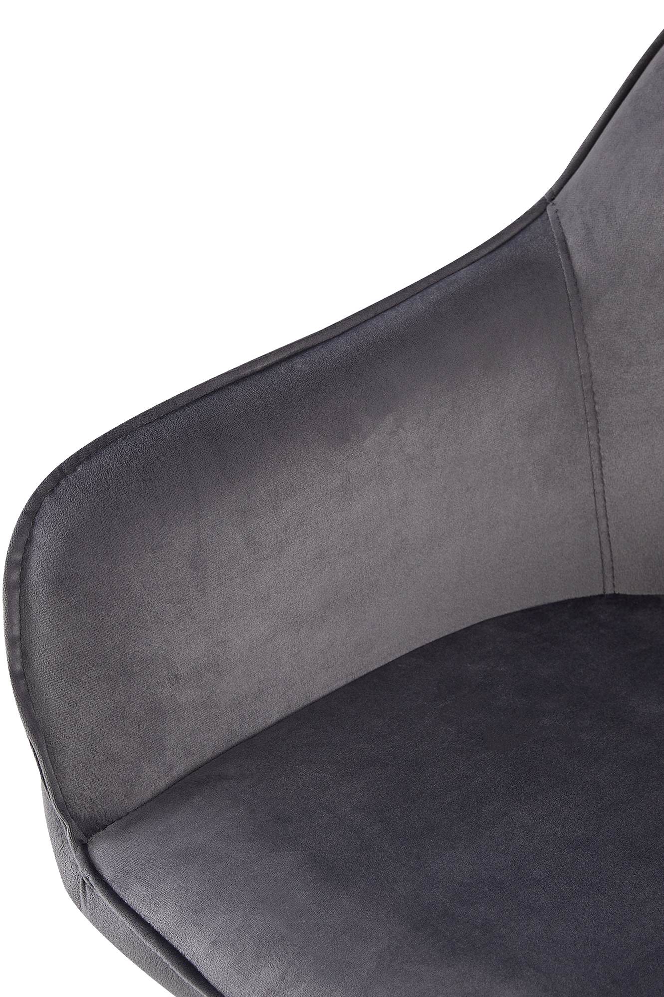 Set de 2 Sillas de comedor Boise en terciopelo