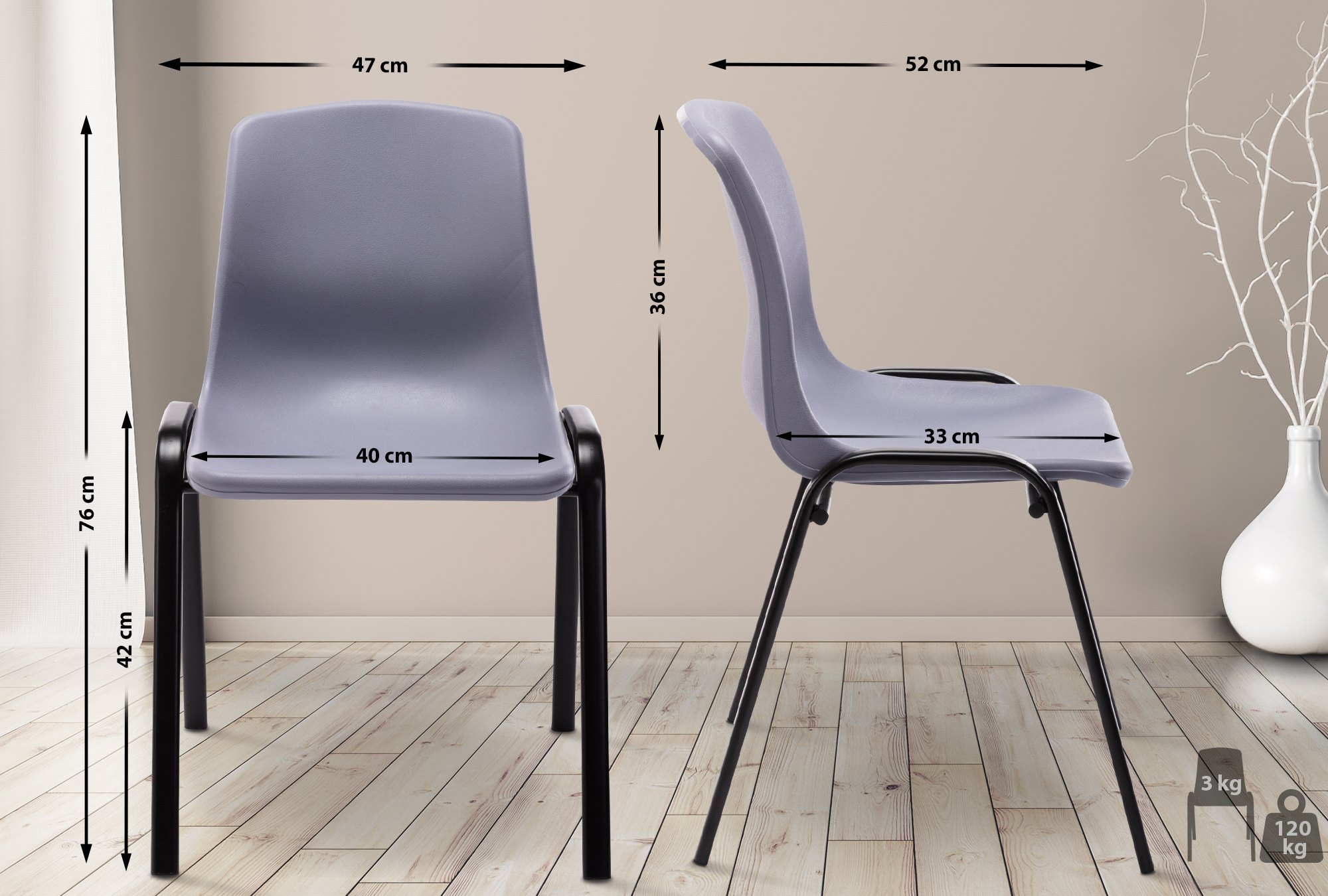 Silla Apilable Nowra