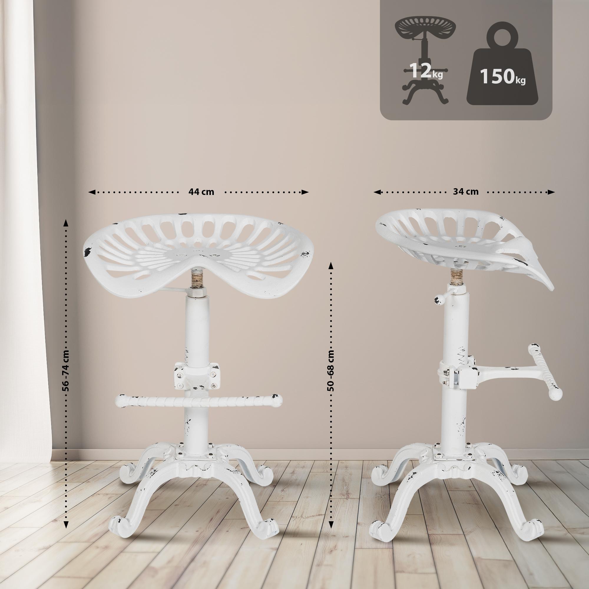 Set De 2 Taburetes De Bar Butch