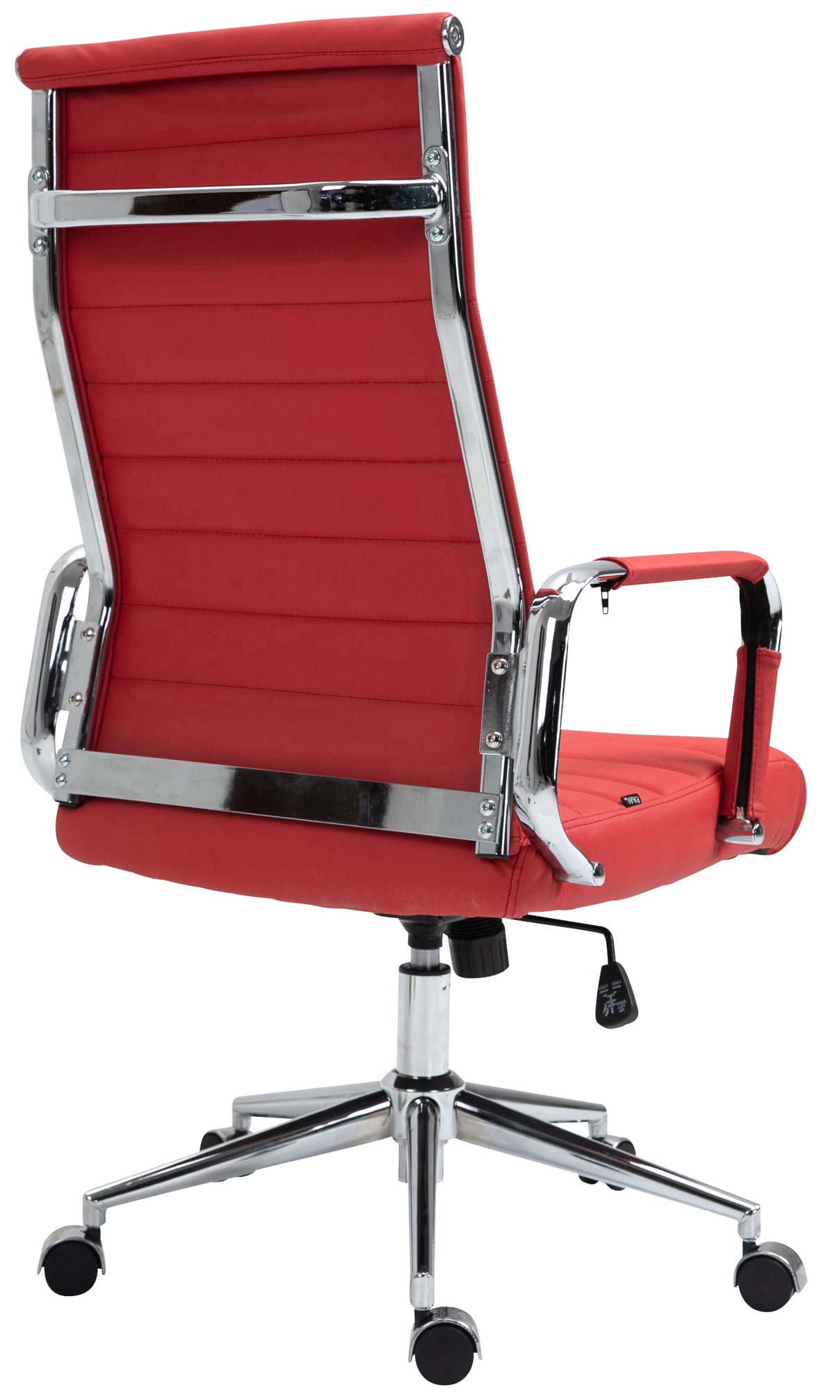 Silla de oficina Kolumbus de cuero auténtico
