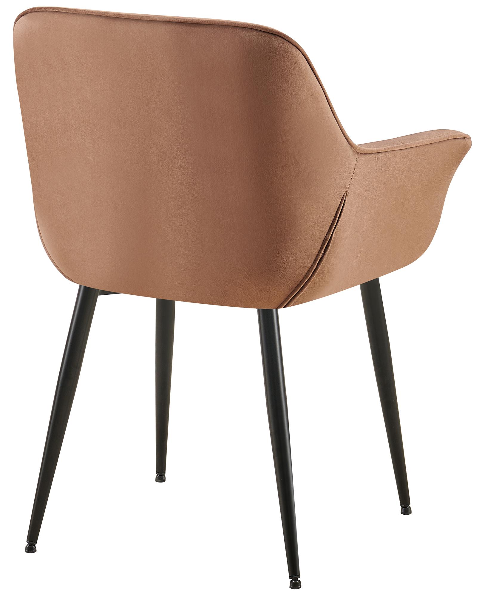 Silla de comedor Roseville en terciopelo