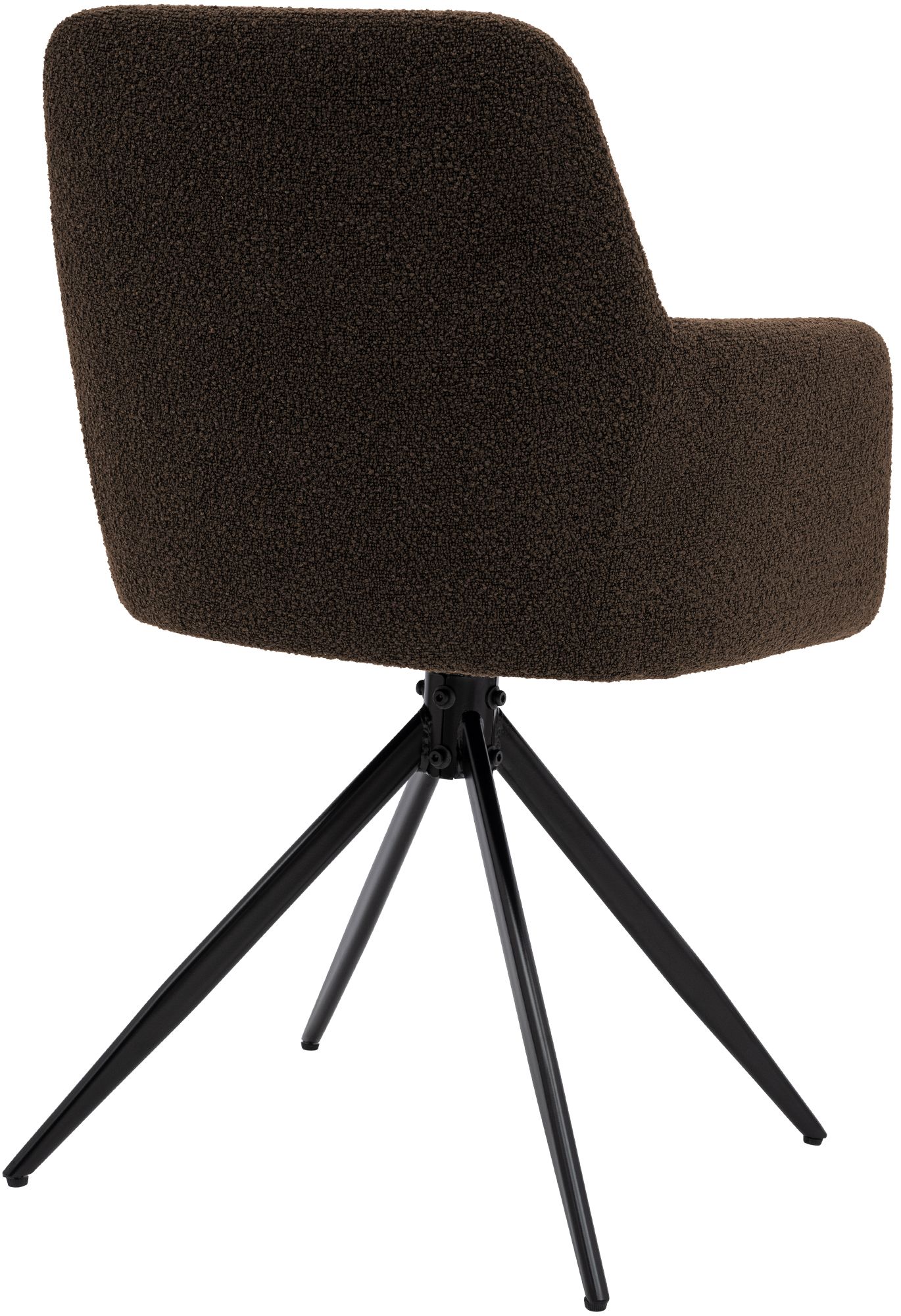 Silla de Comedor Olema de Tejido de Peluche