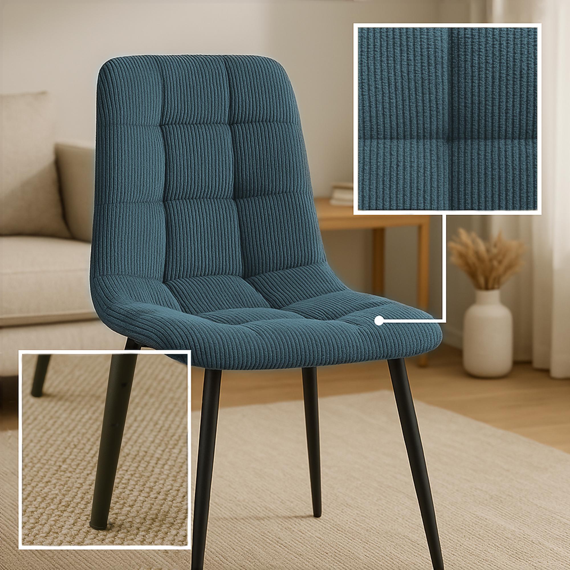 Silla de comedor Antibes Cord