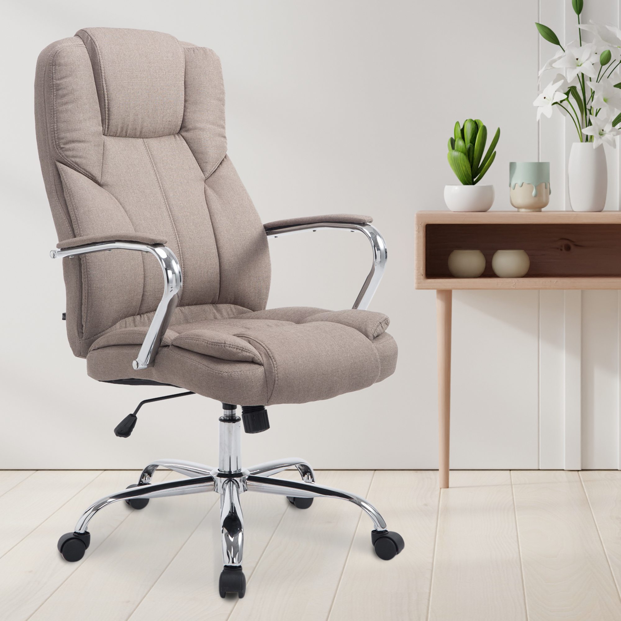 Silla De Oficina XXL Xanthos En Tela
