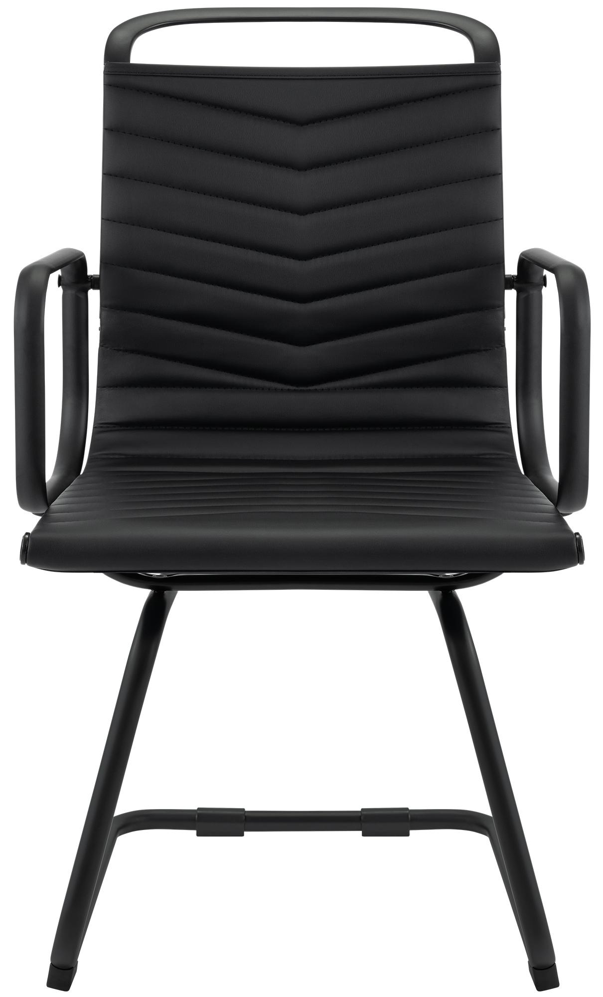 Silla Cantilever Tomkin de cuero sintético