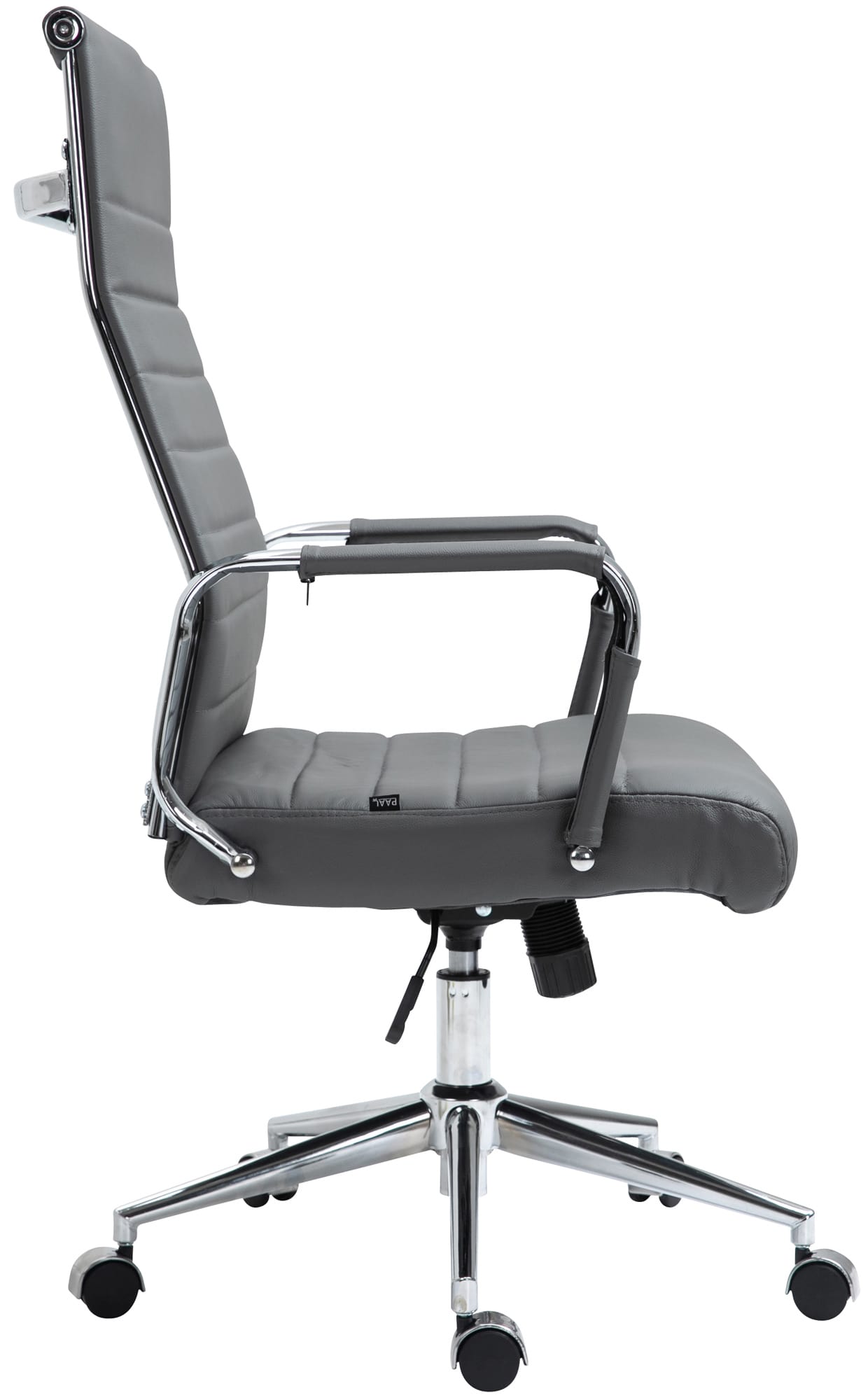 Silla de oficina Kolumbus de cuero auténtico