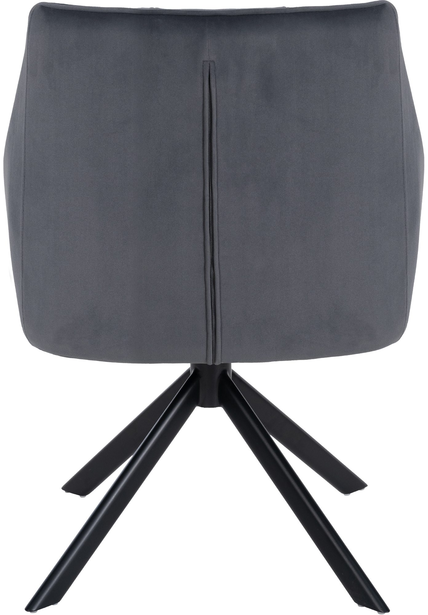 Silla de comedor Swing en terciopelo