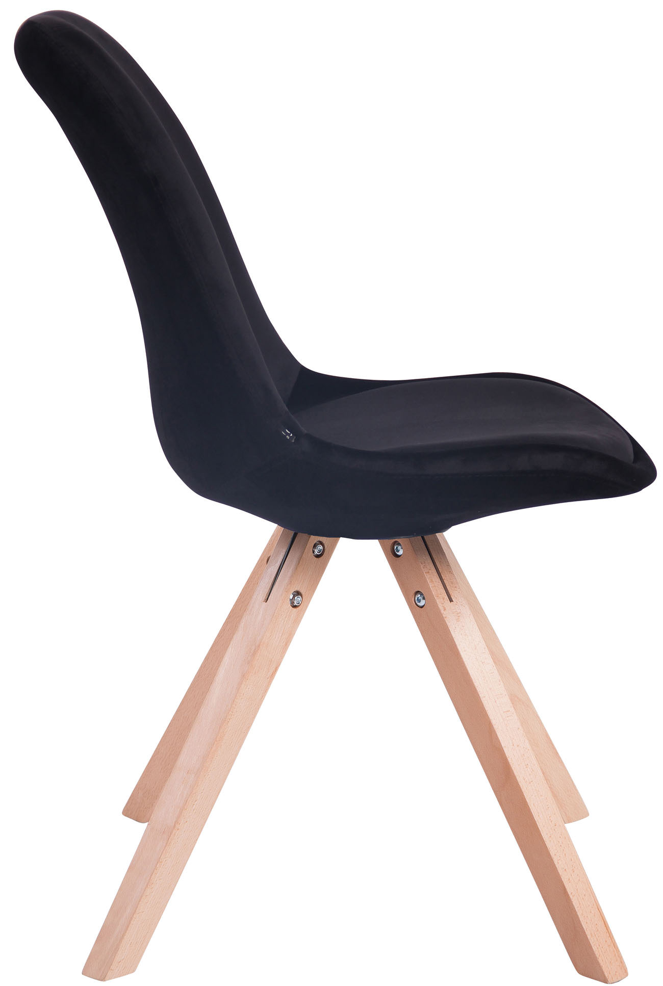 Set de 4 sillas Toulouse Square en terciopelo