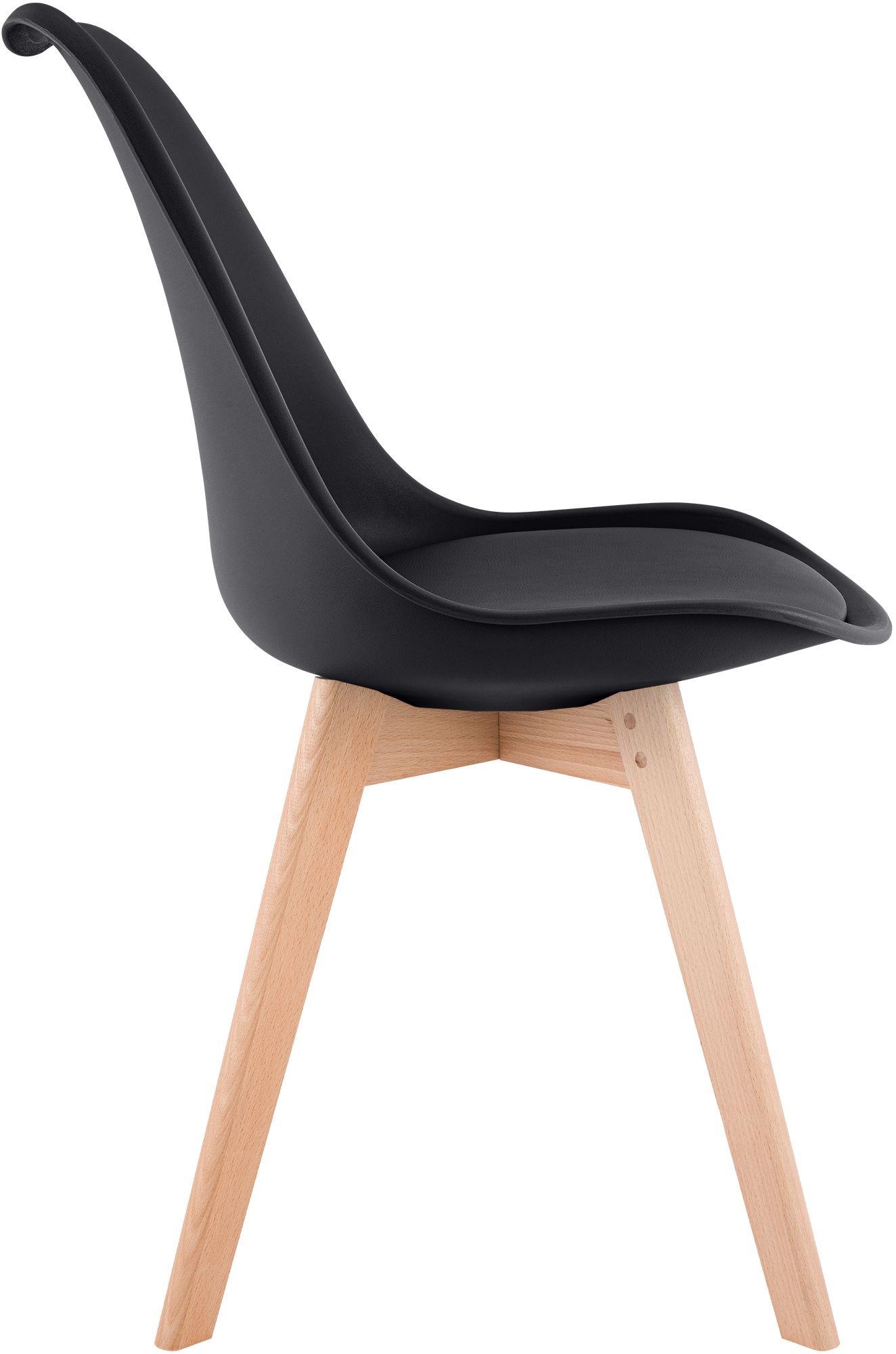 Silla de comedor Linares elegante, cómoda y fácil de limpiar Ideal para tu hogar