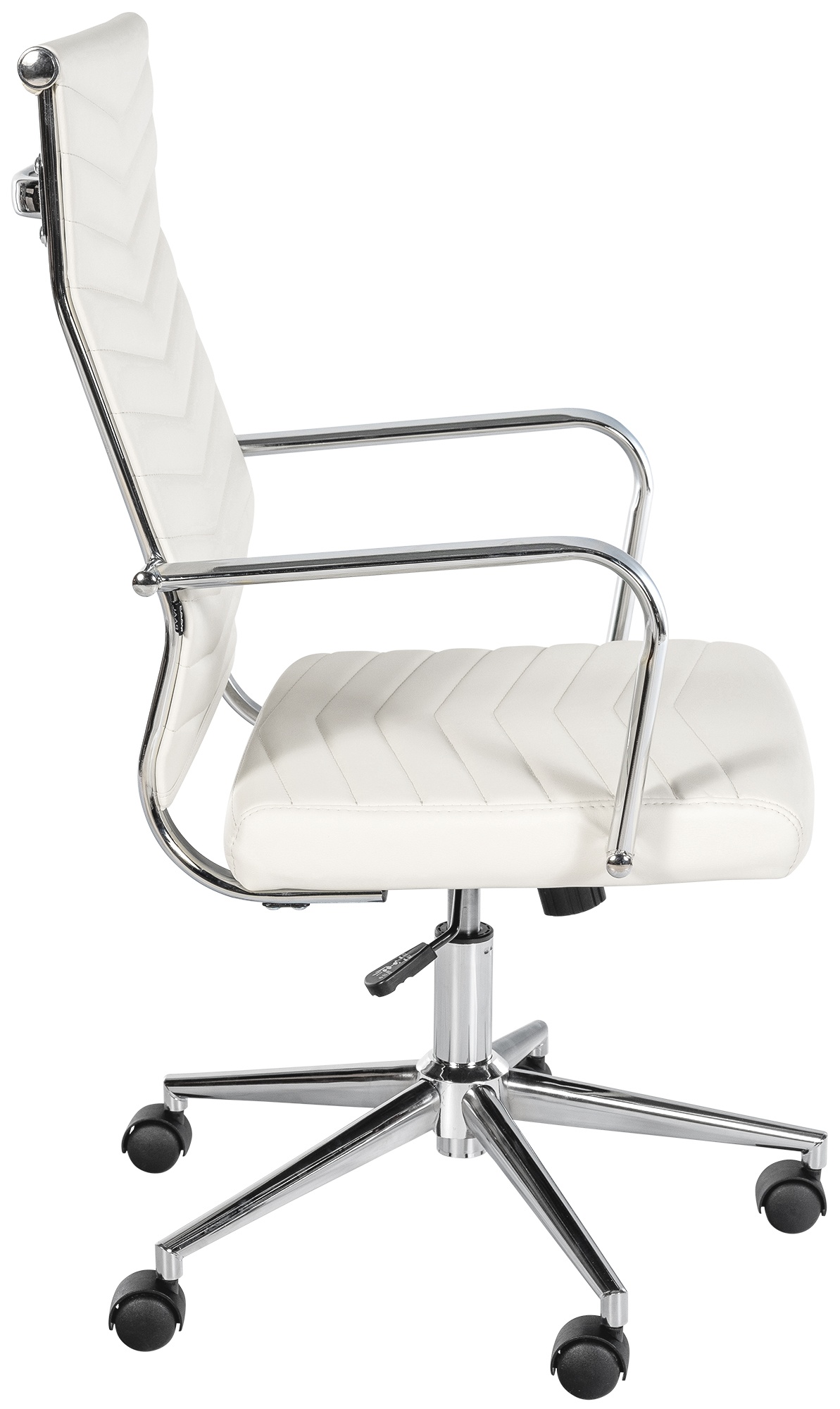 Silla de oficina de piel sintética Canby