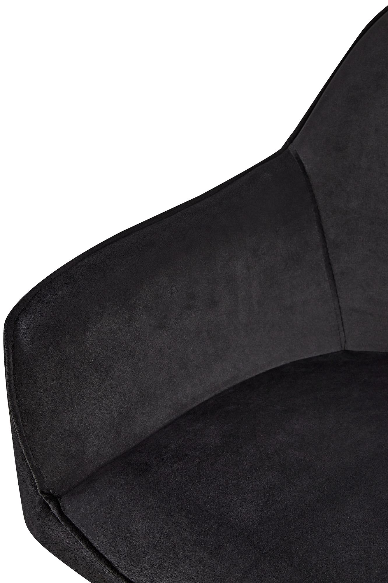 Set de 2 Sillas de comedor Boise en terciopelo