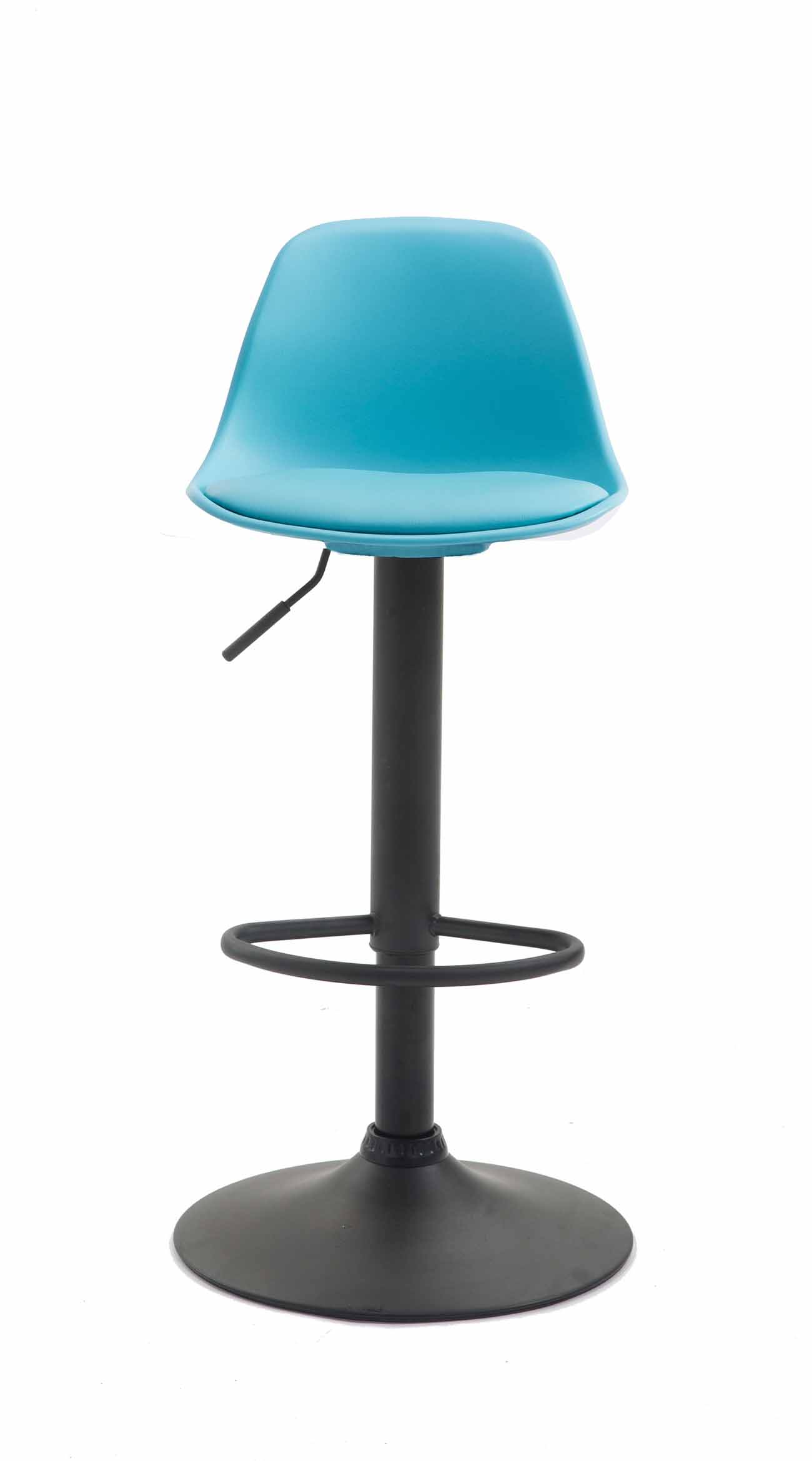 Taburete Kiel Estructura de Plástico & Asiento de Polipiel