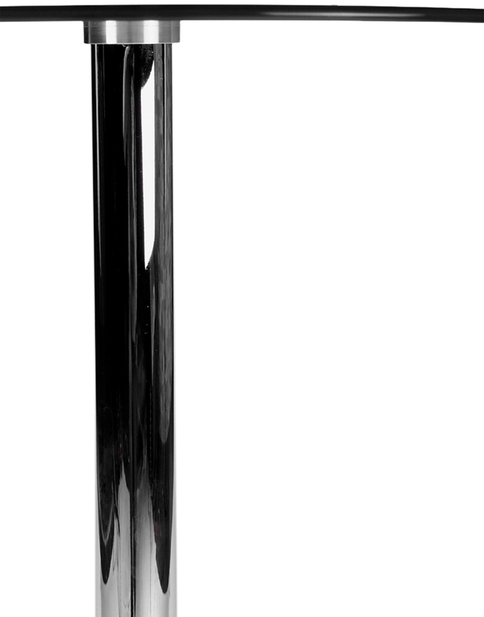 Mesa de cristal redonda 105 cm