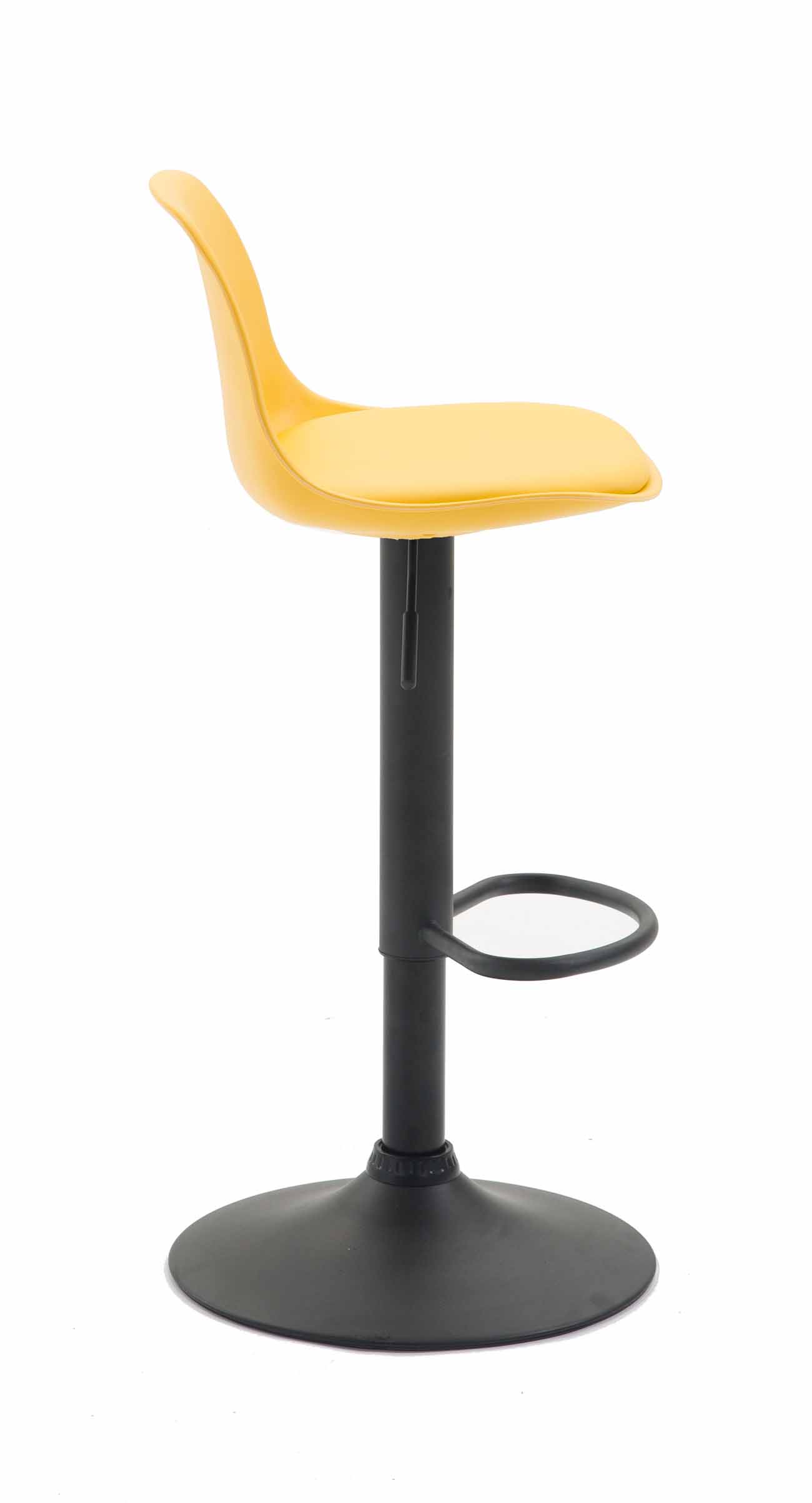 Taburete Kiel Estructura de Plástico & Asiento de Polipiel
