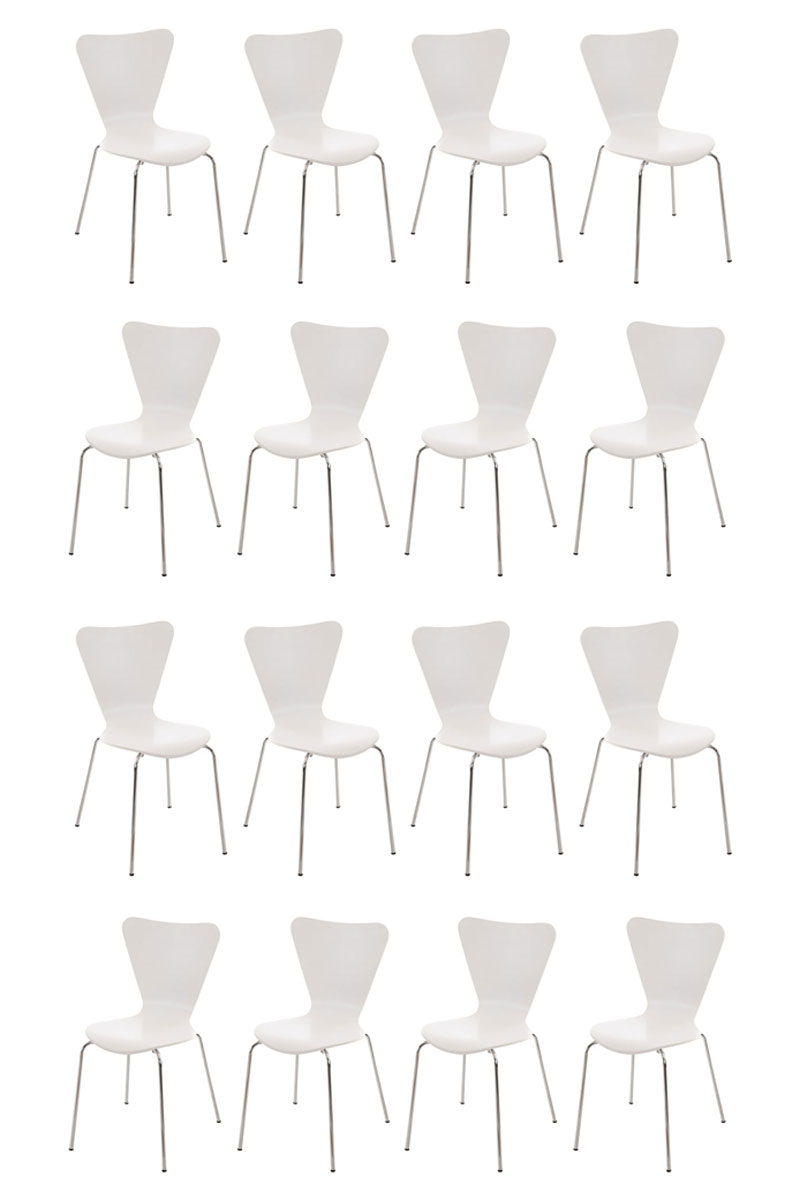 Set De 16 Sillas De Conferencia Calisto