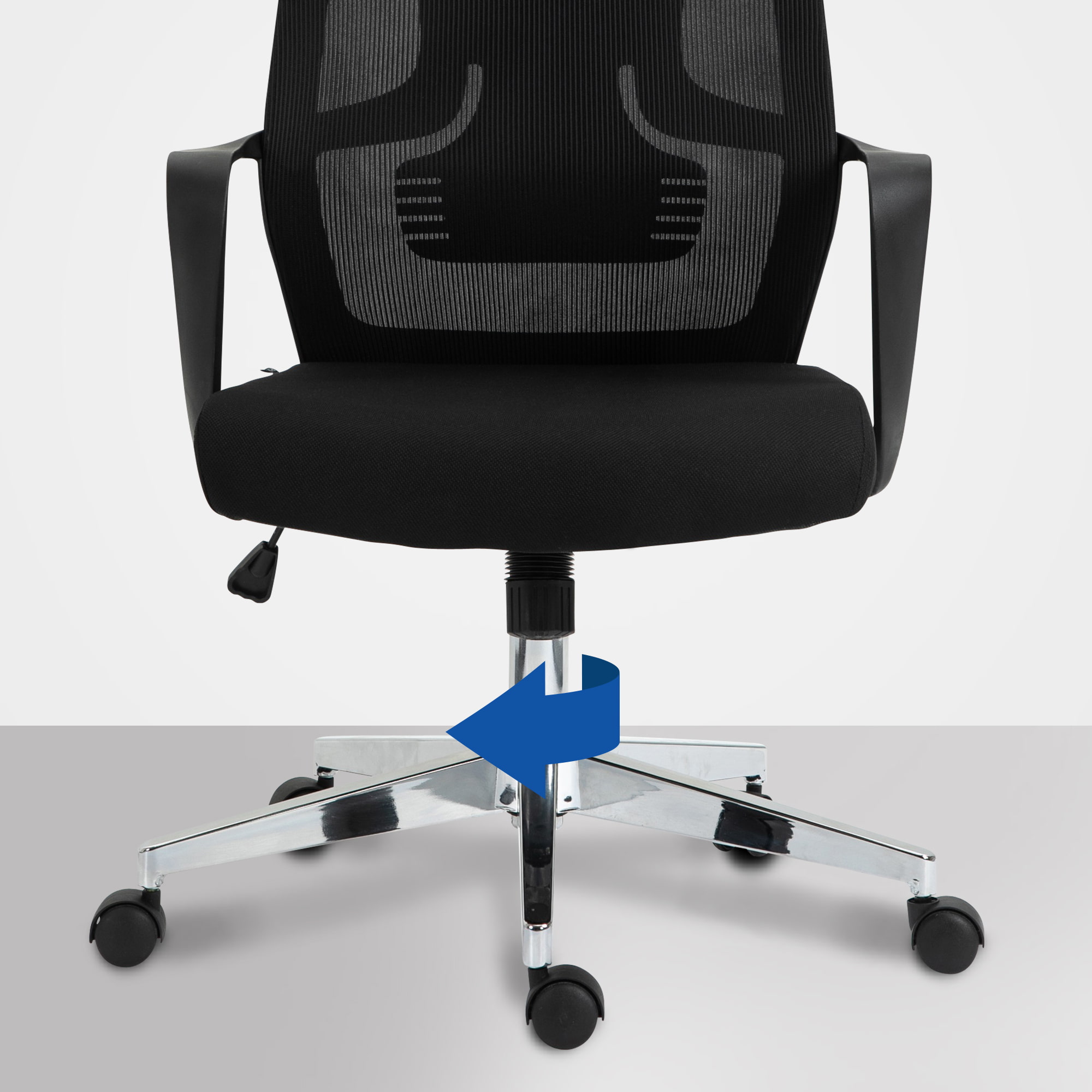 Silla de oficina Kanab con reposacabezas