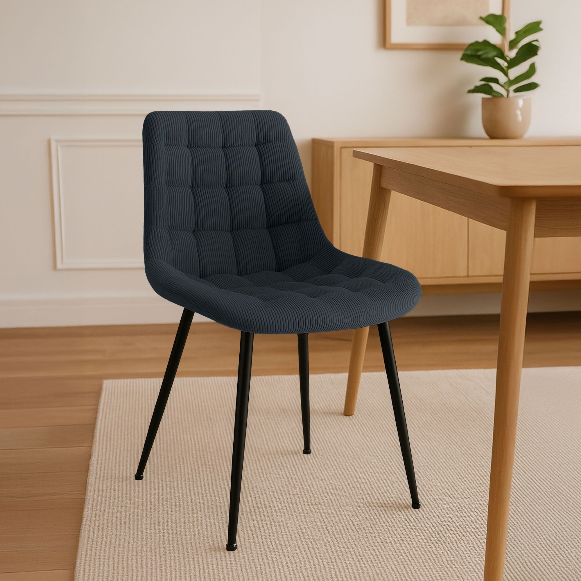 Silla de comedor Sardna Cord