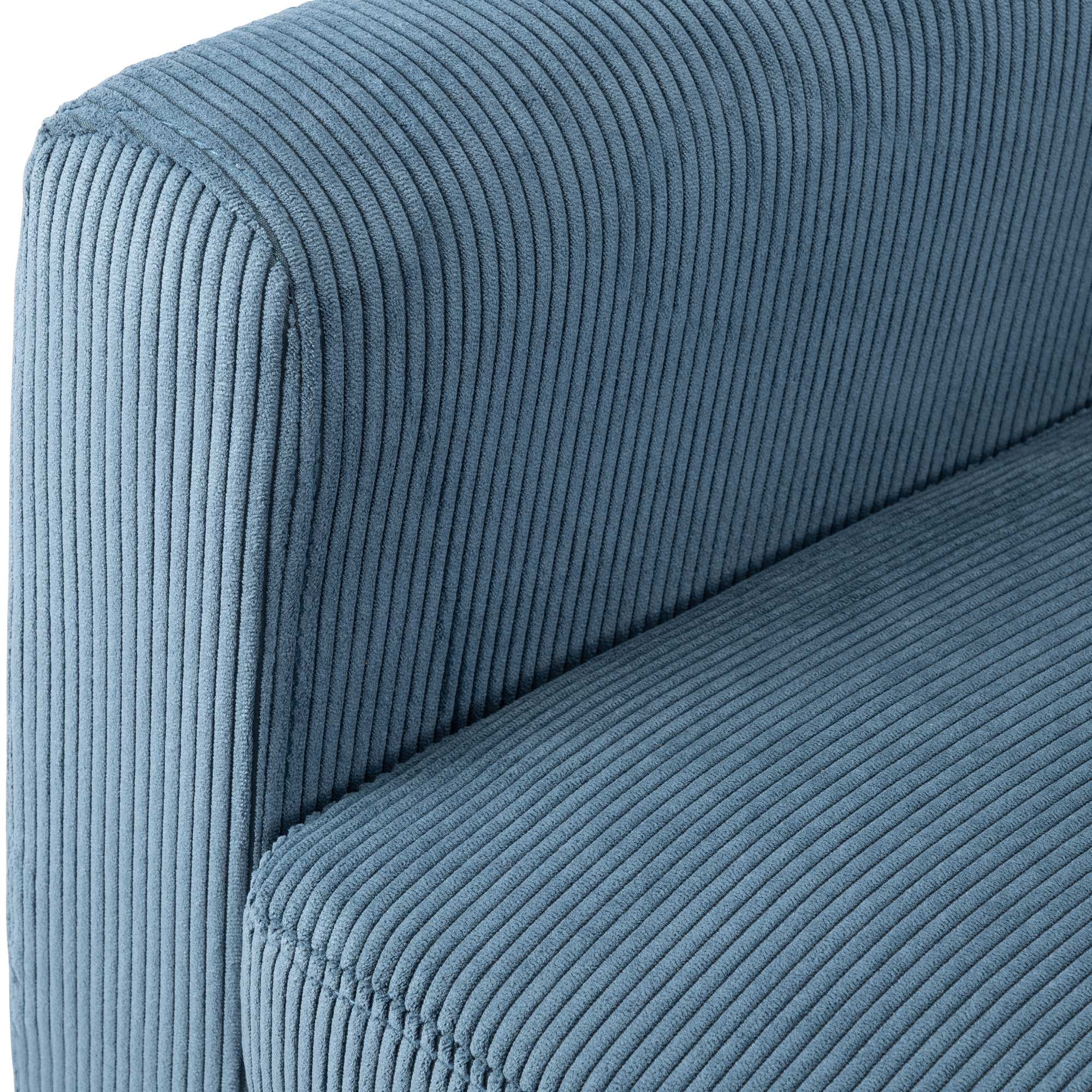 Sillon Kioni tapizado en pana