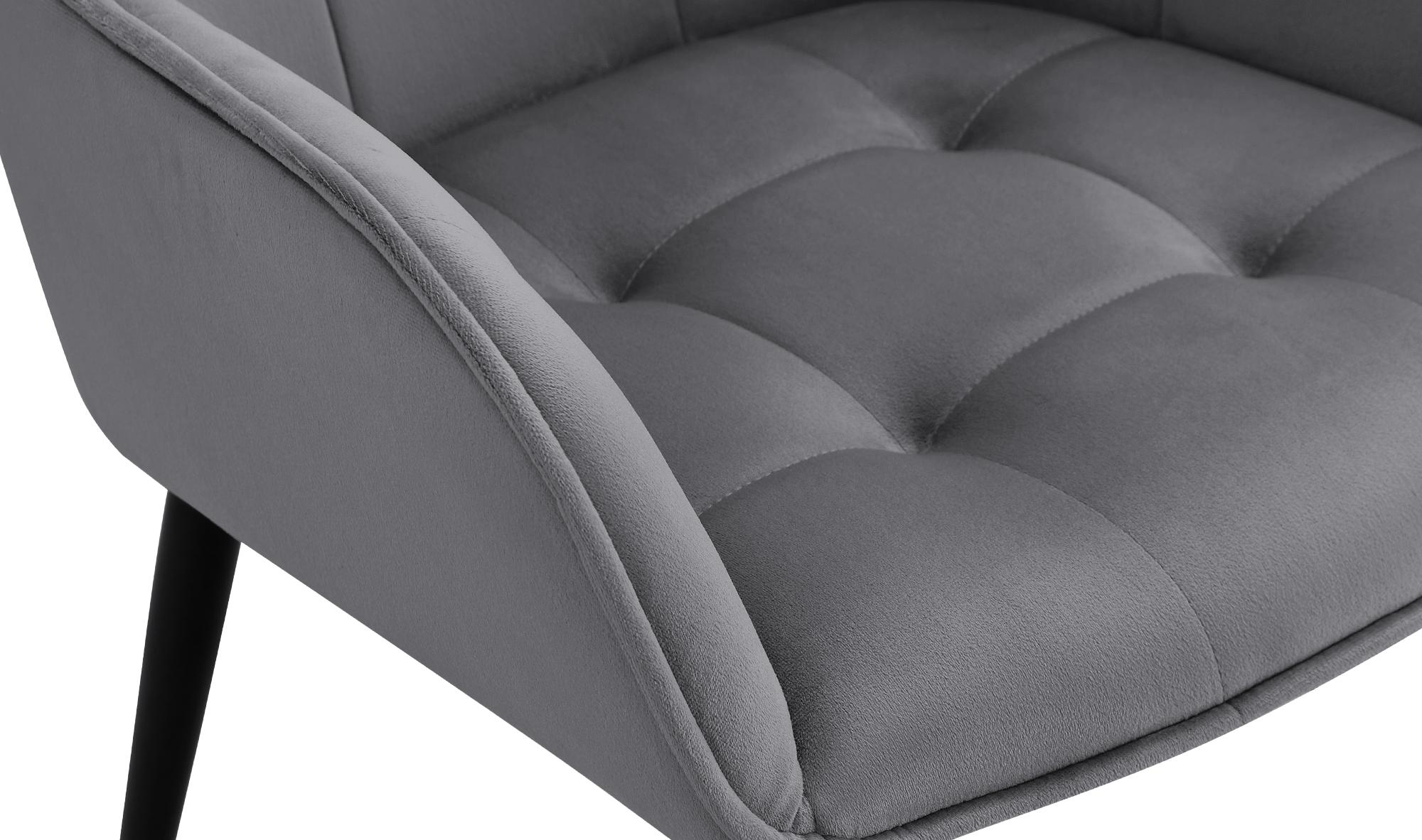 Funda de terciopelo para silla de comedor Ferndale